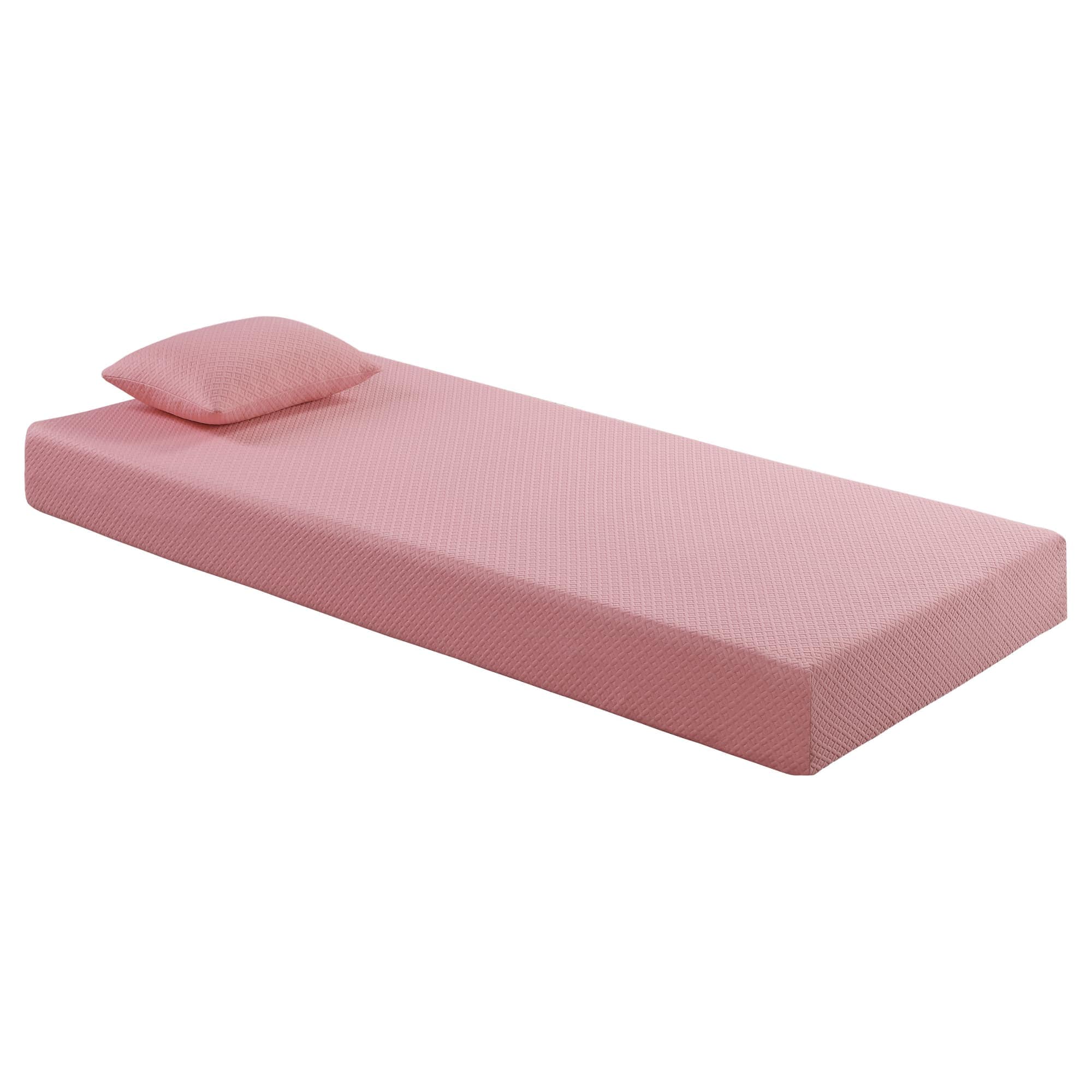 Lycvki BM410492 7-in Firm Twin Foam Mattress in a Box