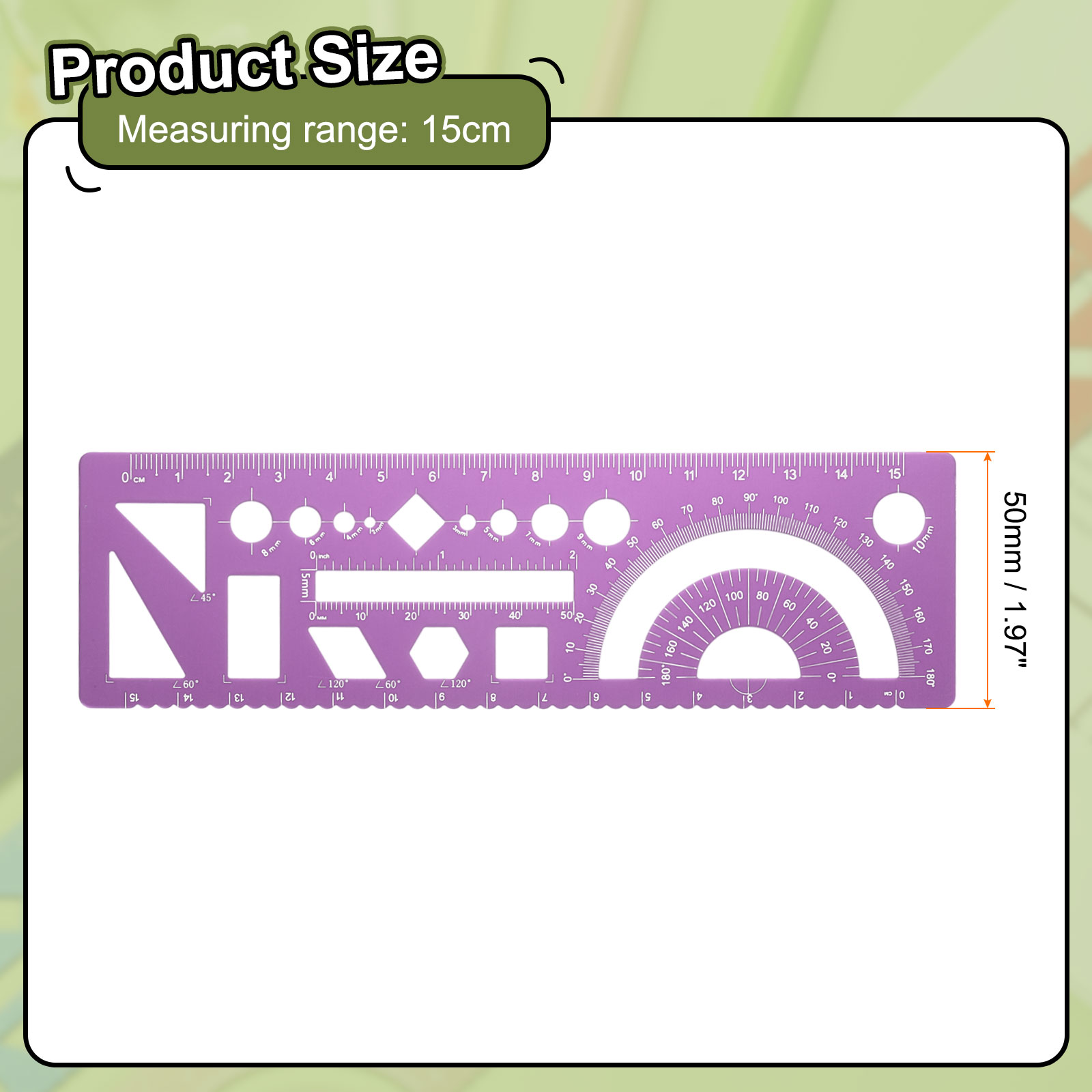 Harfington S26051300UX3592 Yardsticks-Rulers - View #2