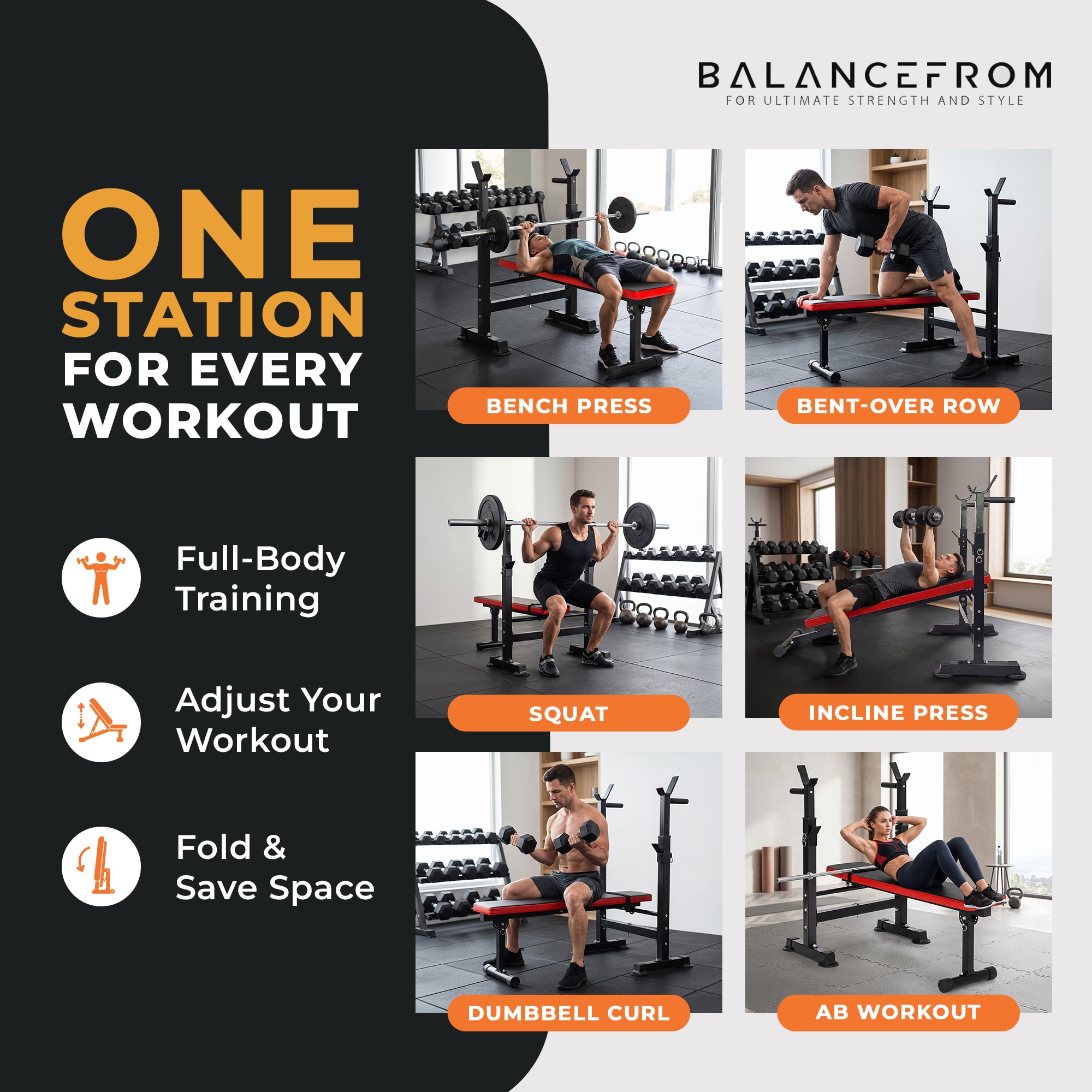 Balancefrom BF-RS40 Weight-Benches - View #5