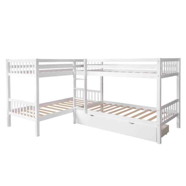 Over Twin Bunk Bed In The Beds, L Shaped Twin Over Bunk Beds