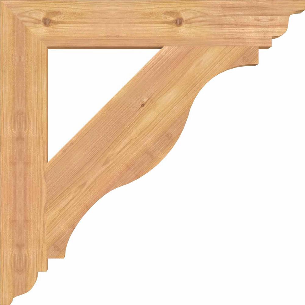 Ekena Millwork BKT04X24X24FST01SWR Exterior-Brackets-Braces - View #3