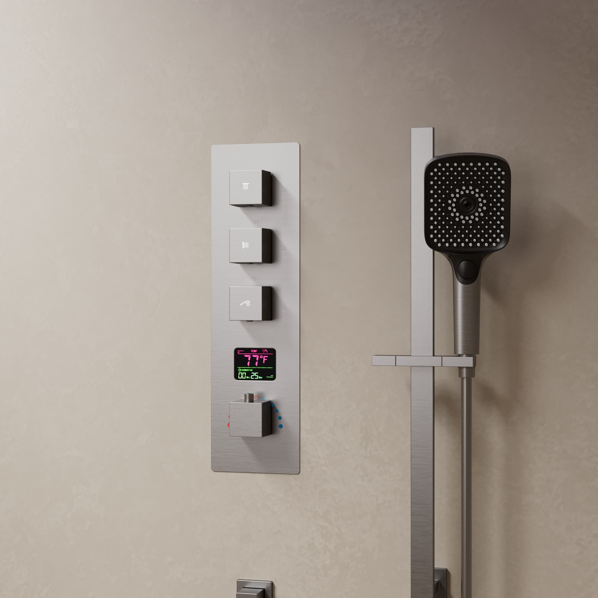 EVERSTEIN SFS-1071-NK12 Showerhead-Bar-Panels - View #18