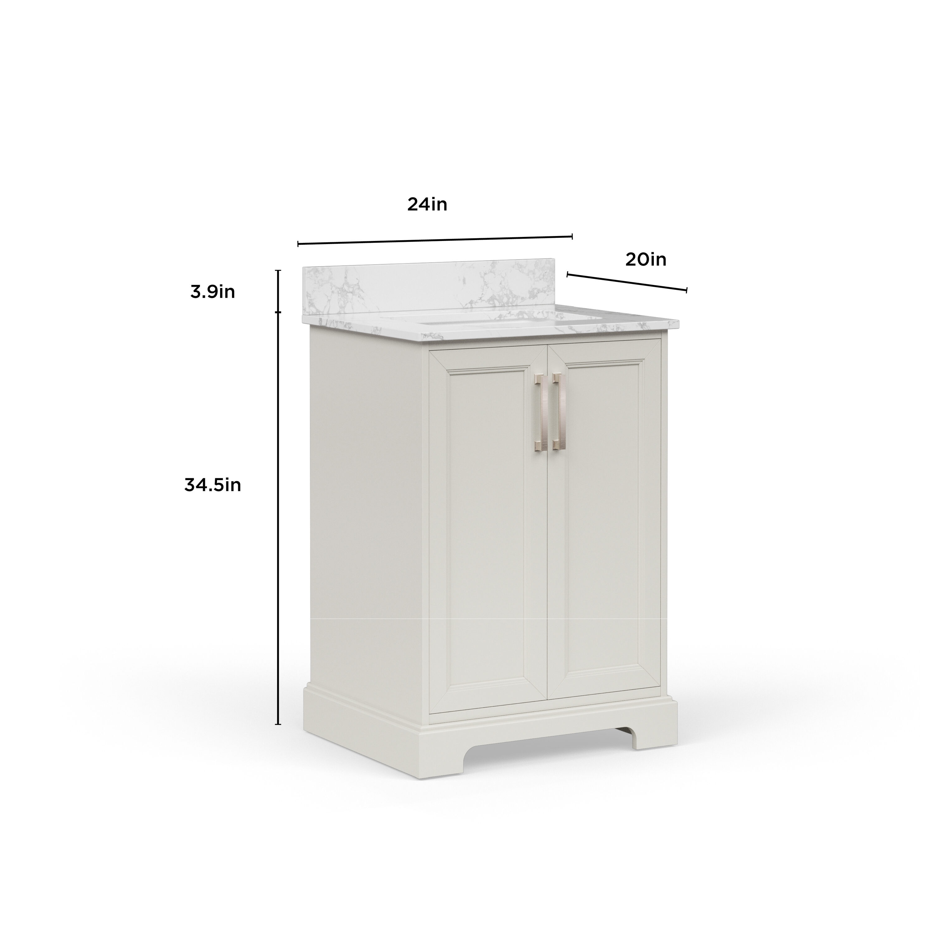 allen + roth LWS24TSVG Bath-Vanity-Combo - View #13