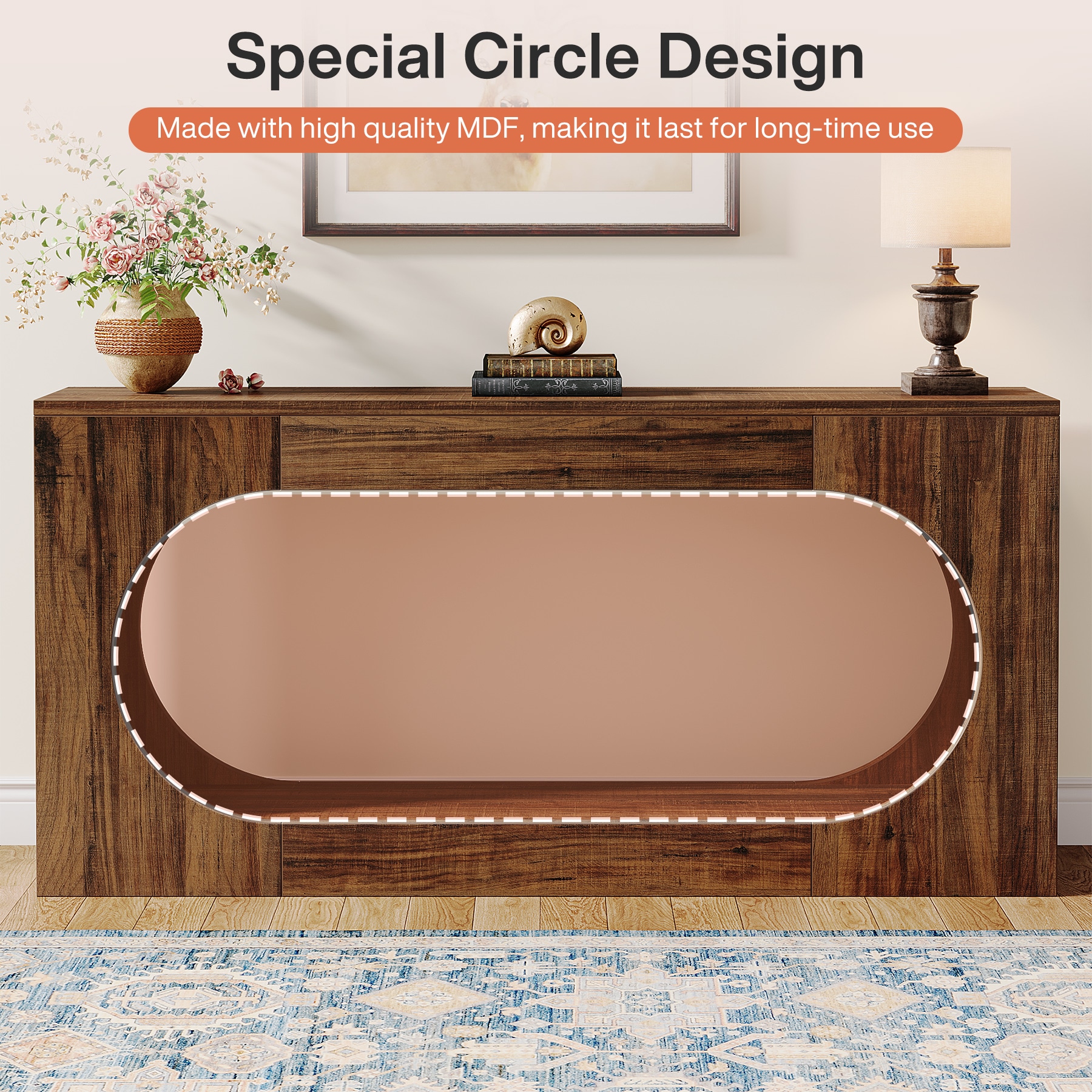 Fnova LWTJ-JW0776X Console-Sofa-Tables - View #4
