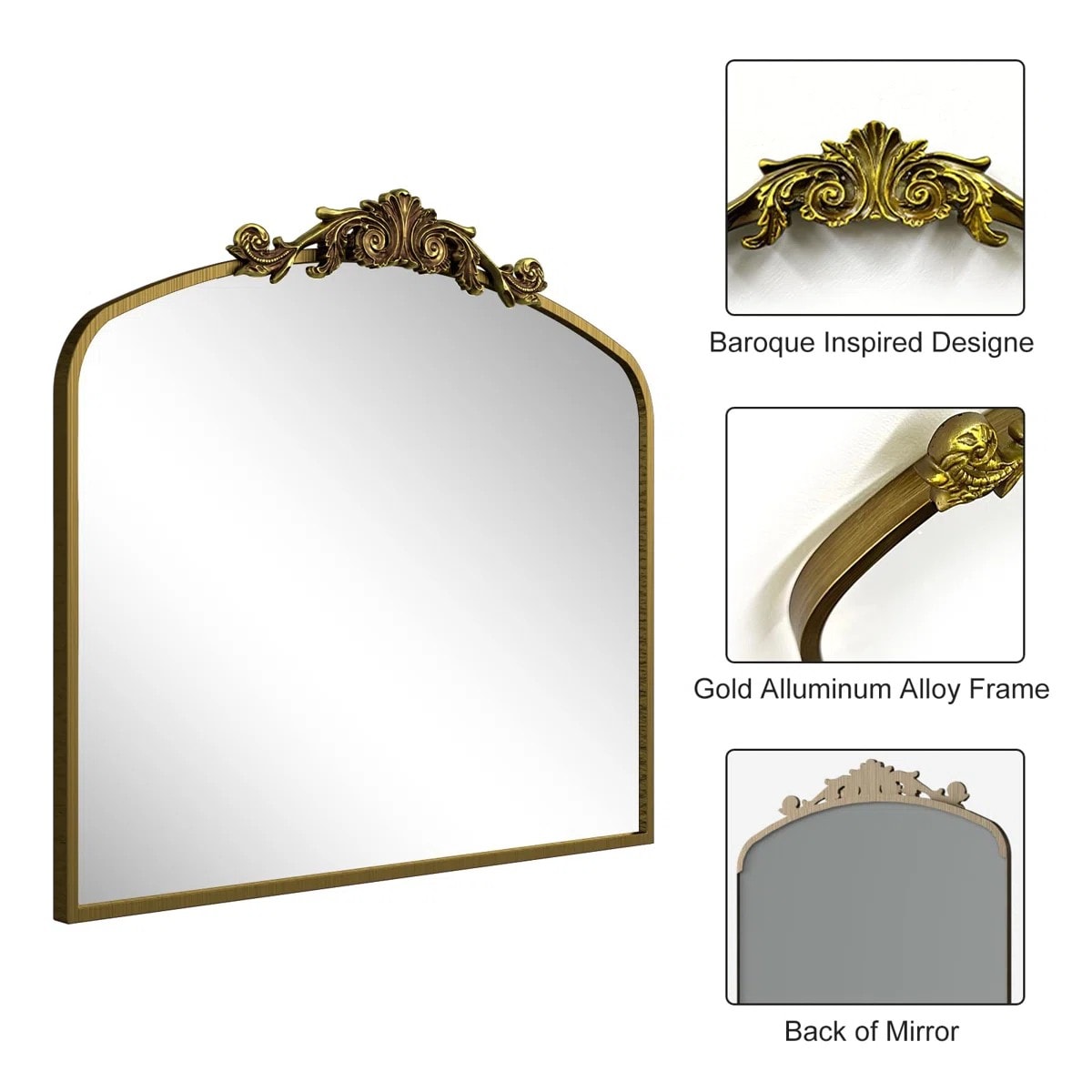 Blisstyle OZFUNVYYM Framed-Bath-Mirrors - View #5