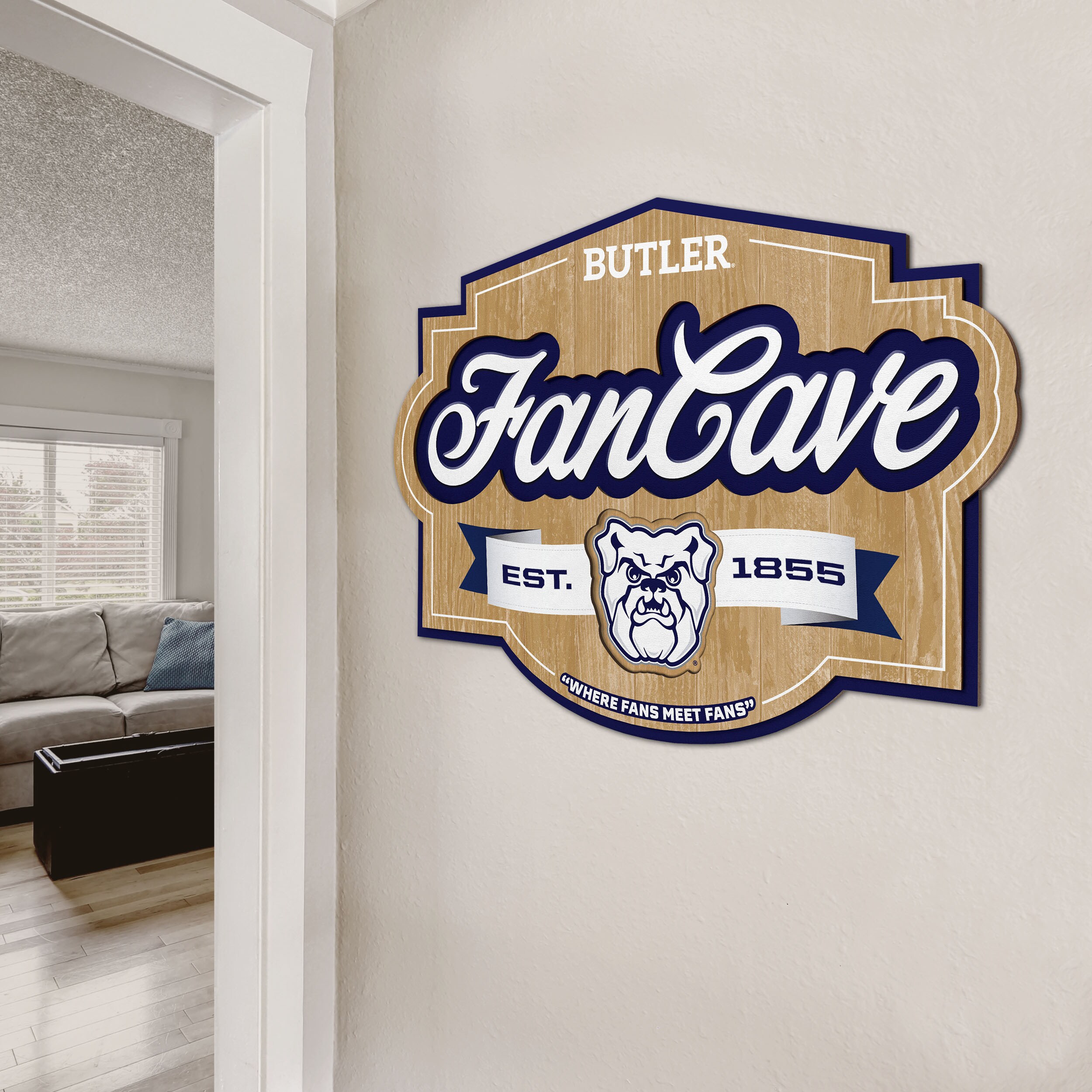 YouTheFan MLB Milwaukee Brewers Fan Cave Sign