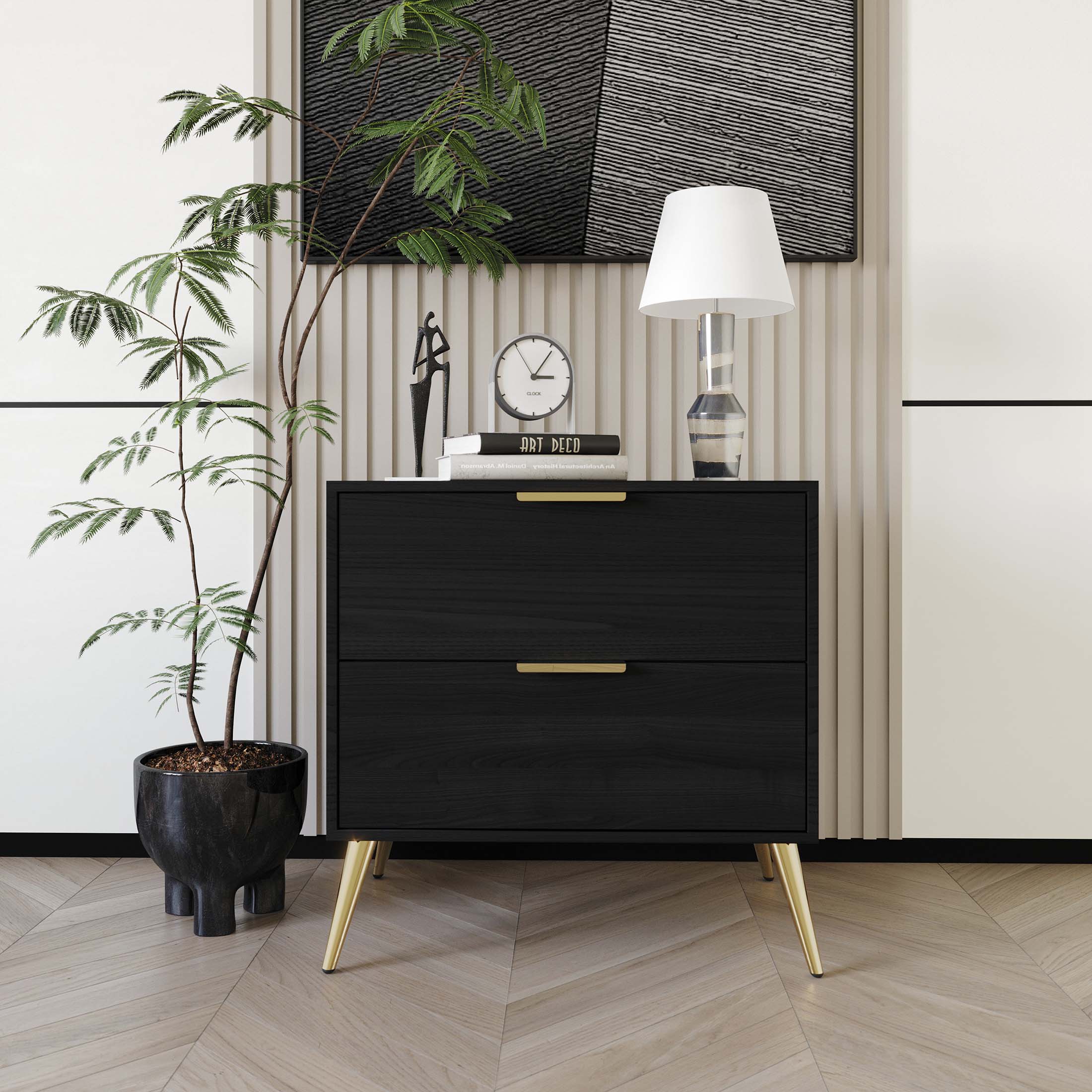 CasePiece C90138NS-BK nightstands - View #2