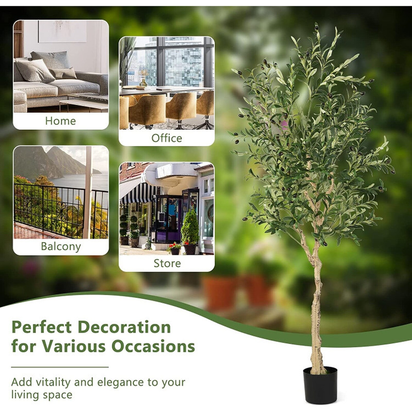 SUGIFT LW102SUGHY2715 Artificial-Plants-Trees - View #7