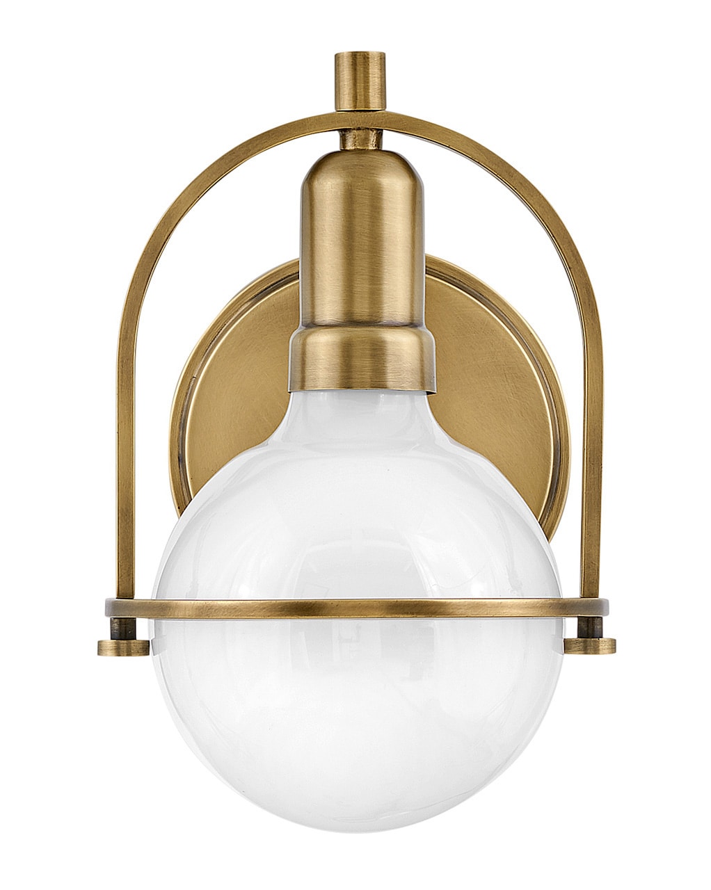 Somerset Heritage Brass Single-Light Wall Sconce