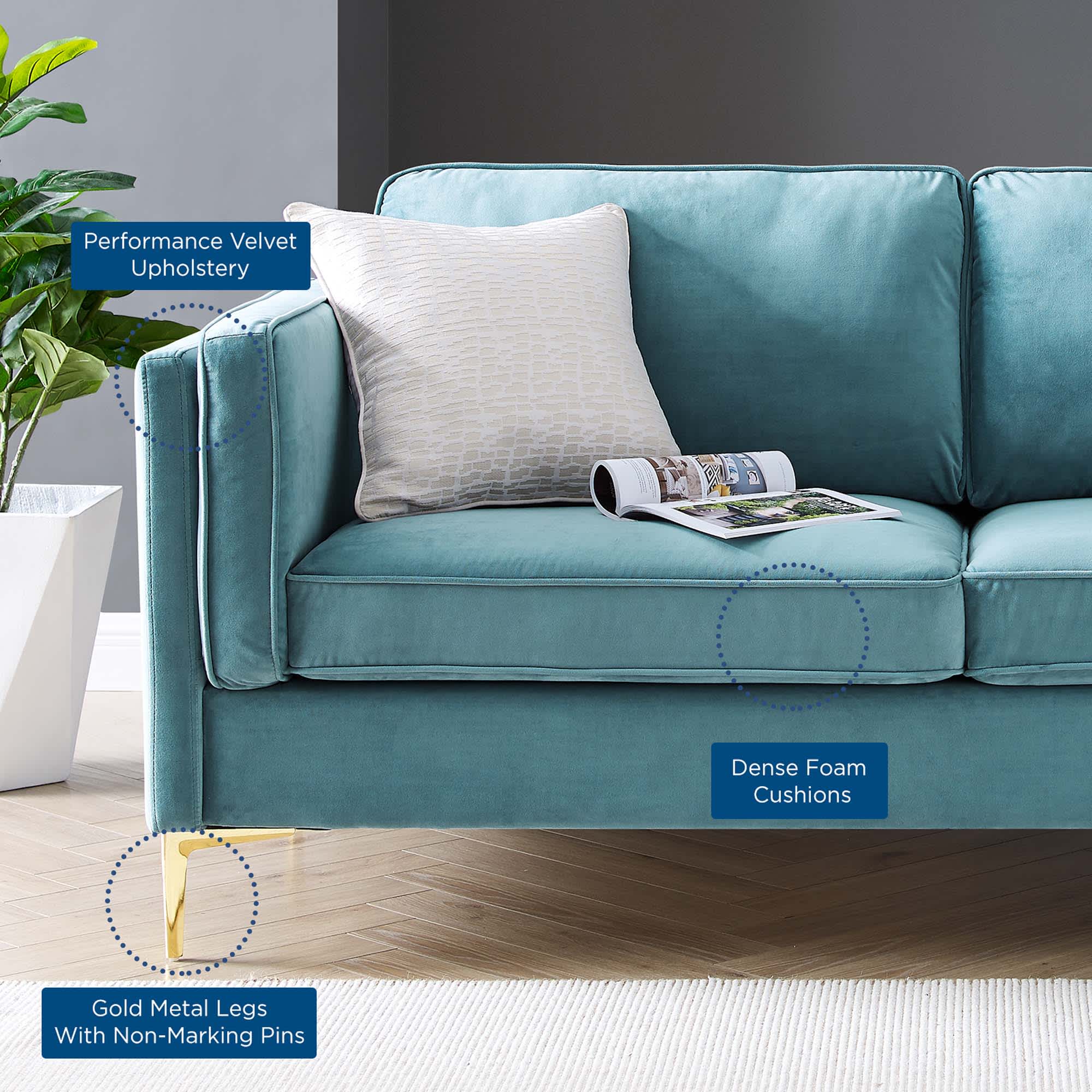 Modway EEI-4453-SEA Sofas-Loveseats - View #9