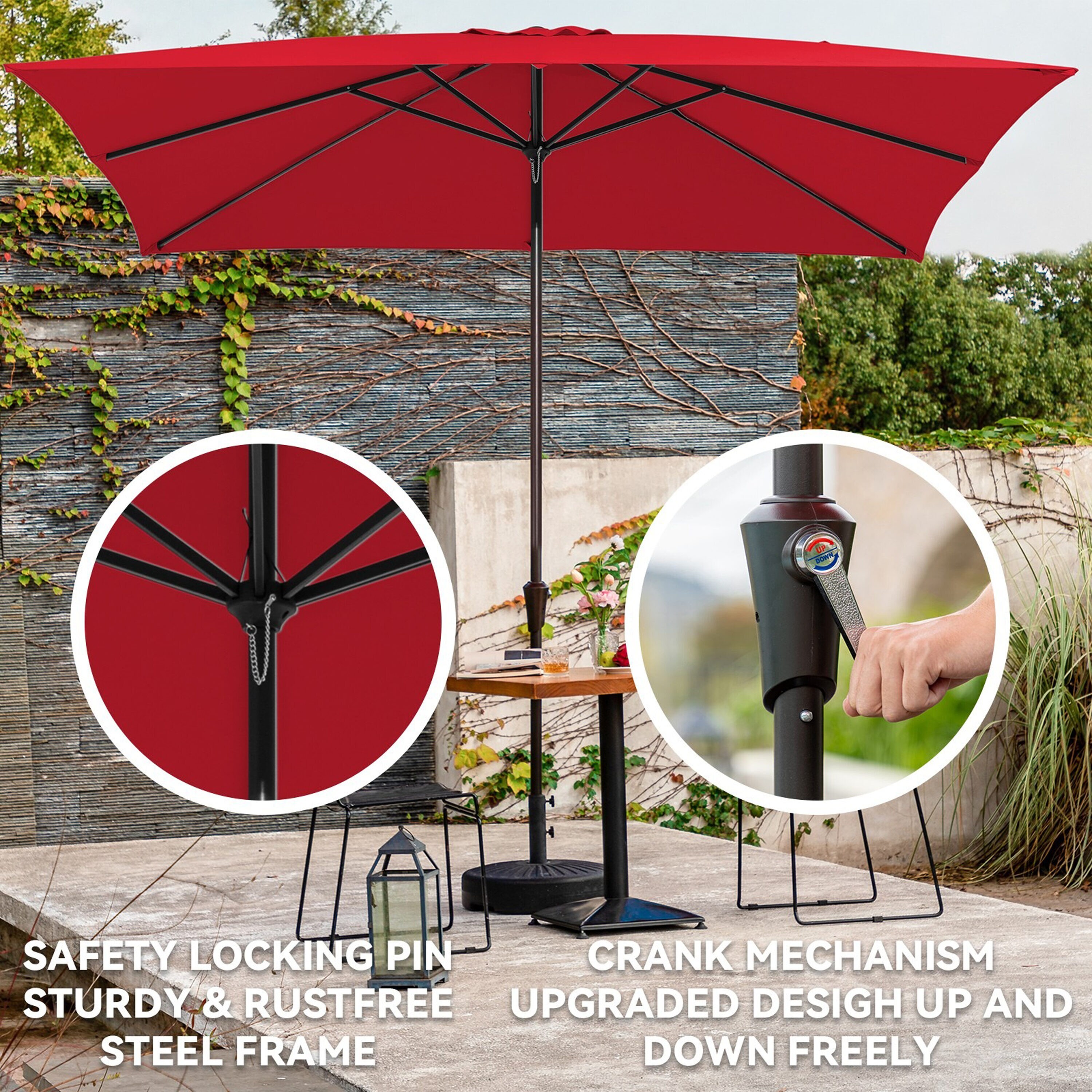 JEAREY ZZS-FX8.5-RD Umbrellas-2 - View #6