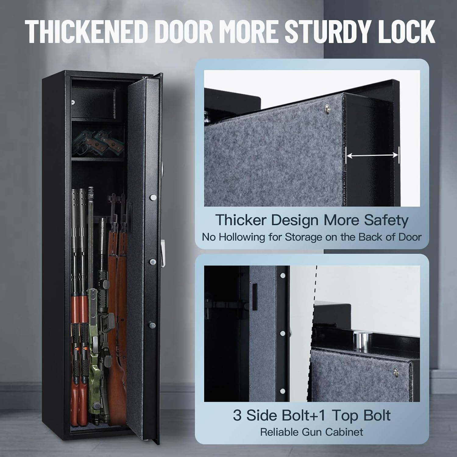 Qeetex YHC-0AB7U6UO Gun-Safes - View #6