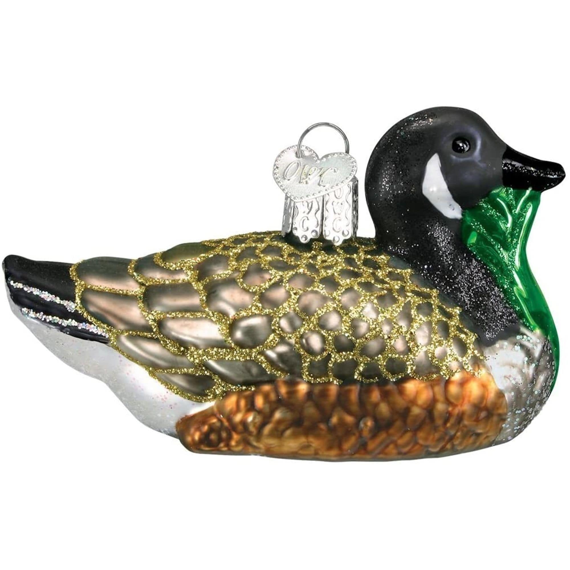 Old World Christmas 729343160652 Blown Glass Ornament for Christmas Tree - Canada Goose