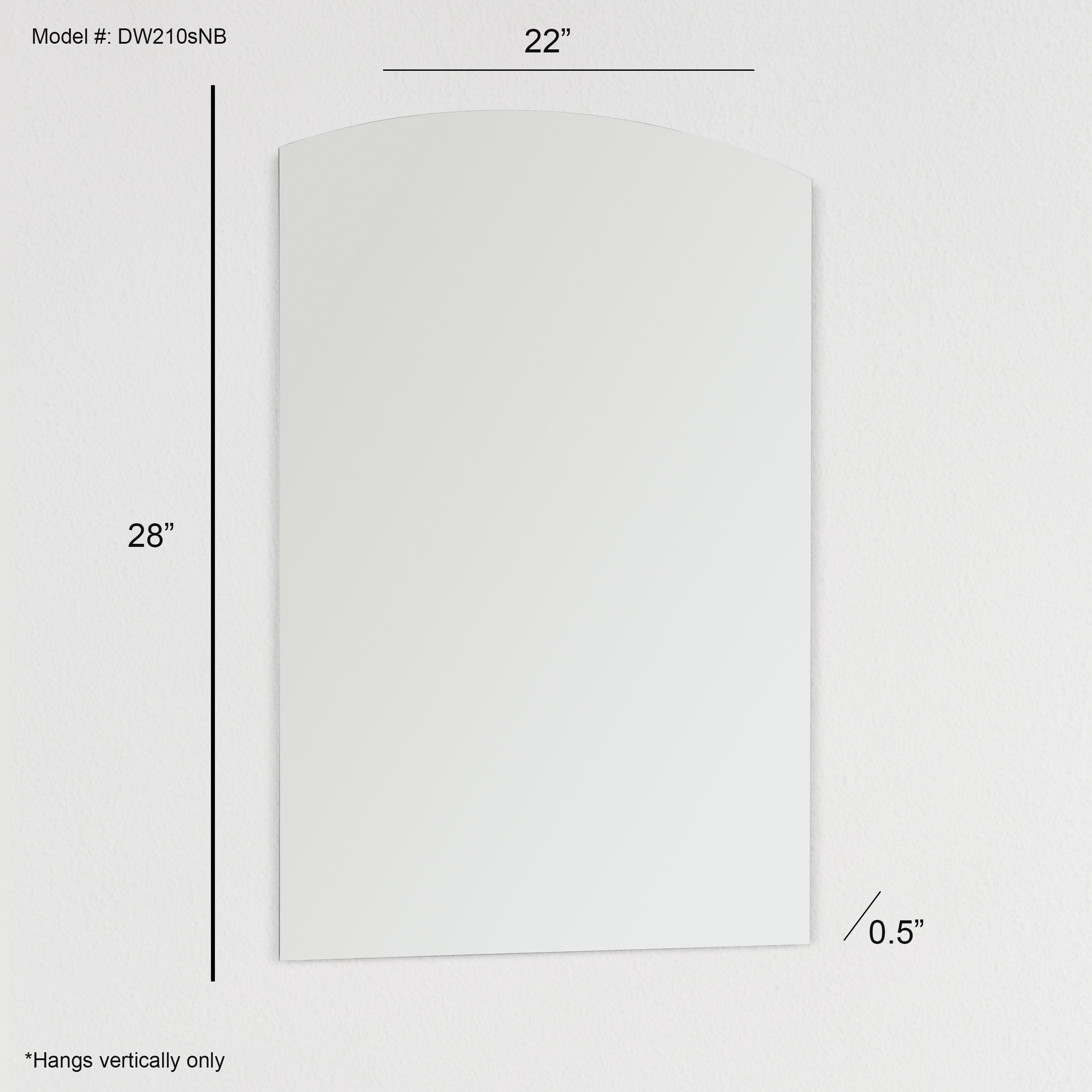 Decor Wonderland DW210SNB Framed-Bath-Mirrors - View #4