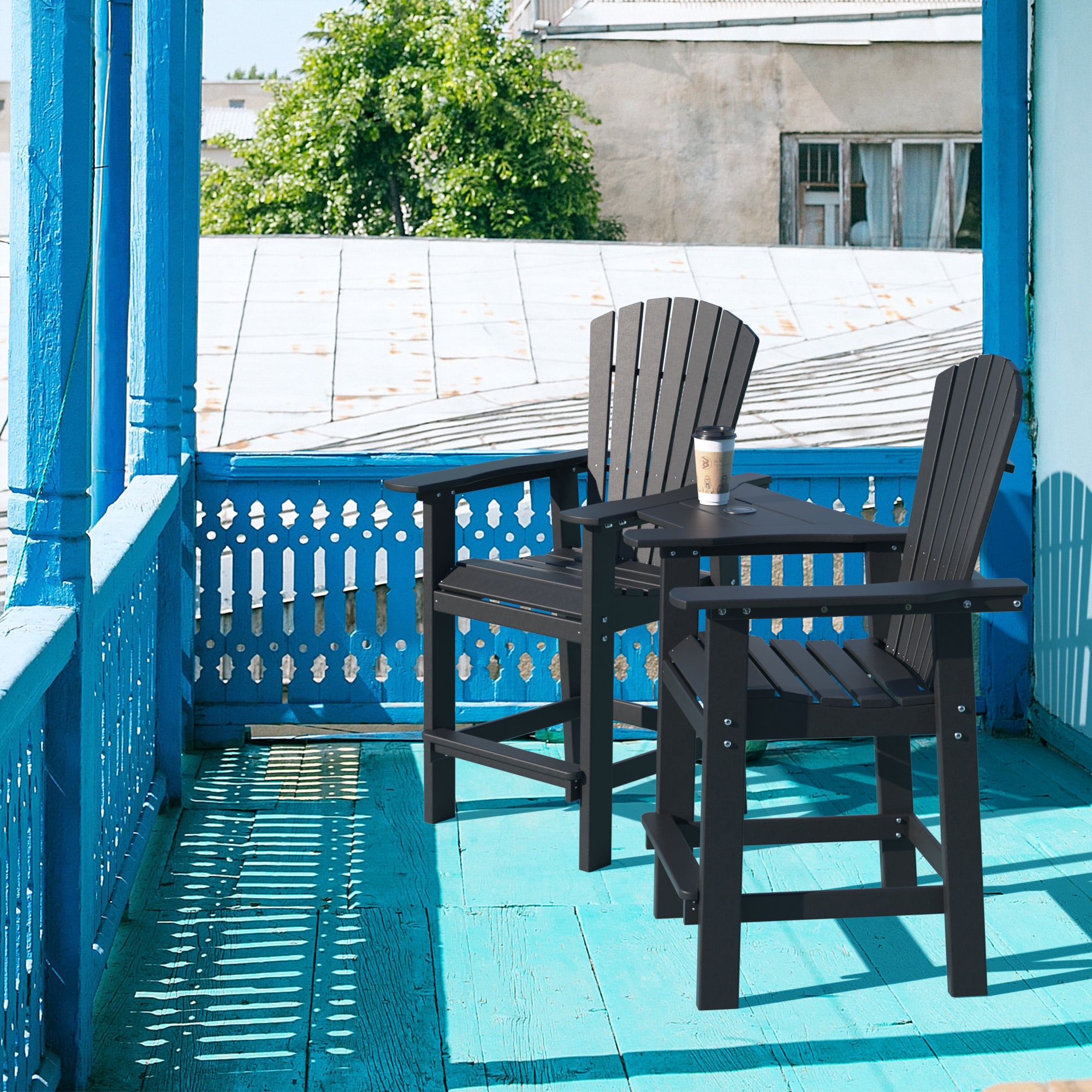 Upland BC-HE01-BK Patio-Chairs - View #7