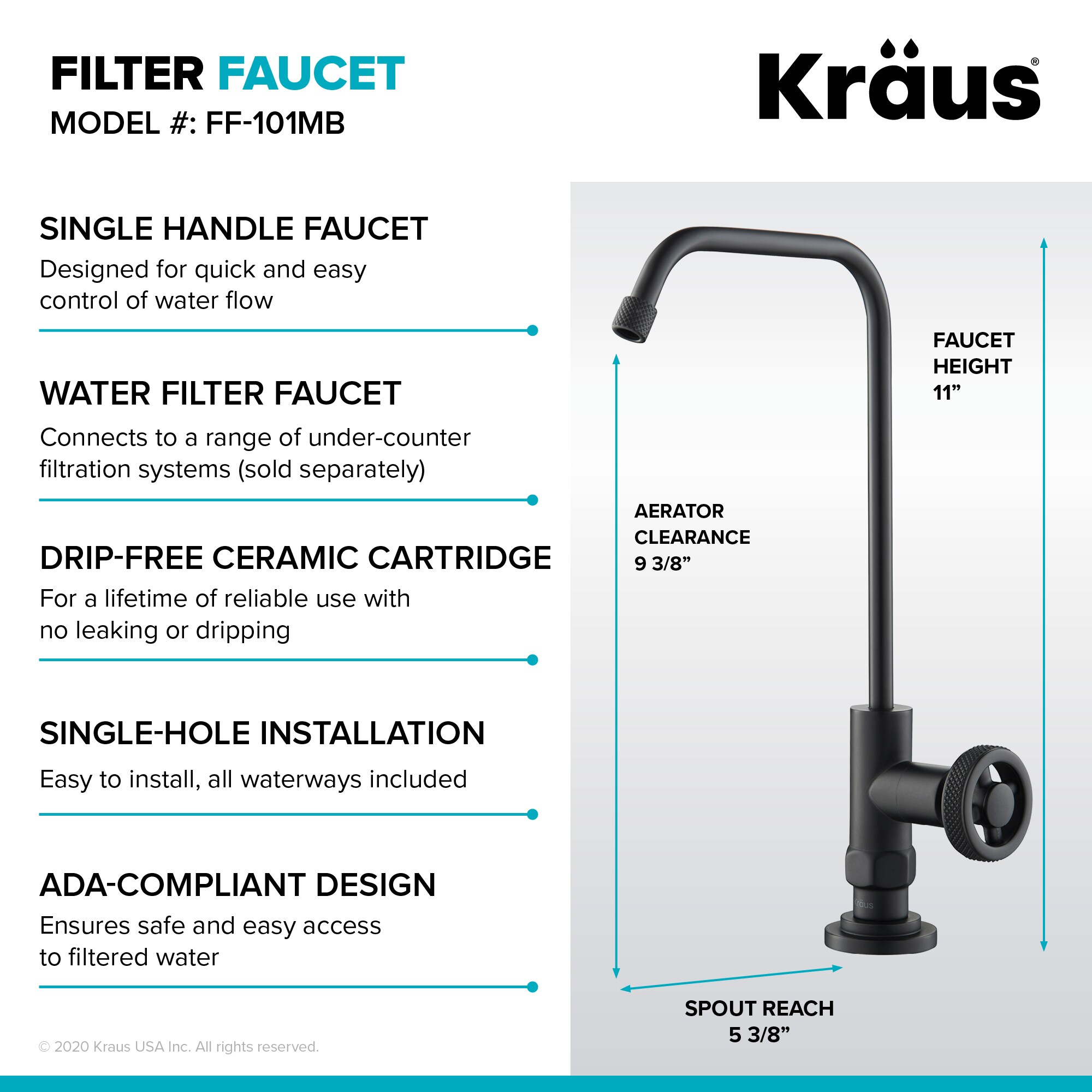 Kraus KPF-3125-FF-101MB Kitchen-Faucets - View #8