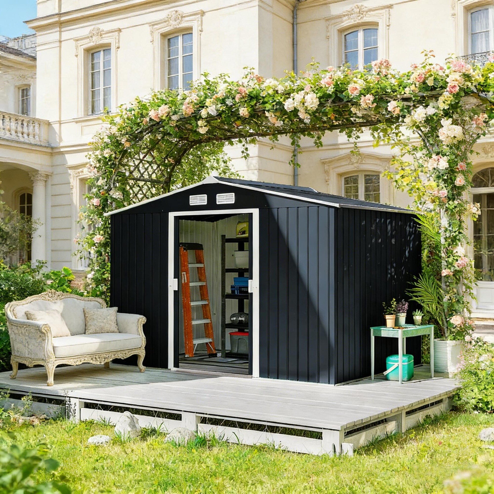 HyperDrop Cart W-T3971S00119 Metal-Storage-Buildings-Sheds - View #3