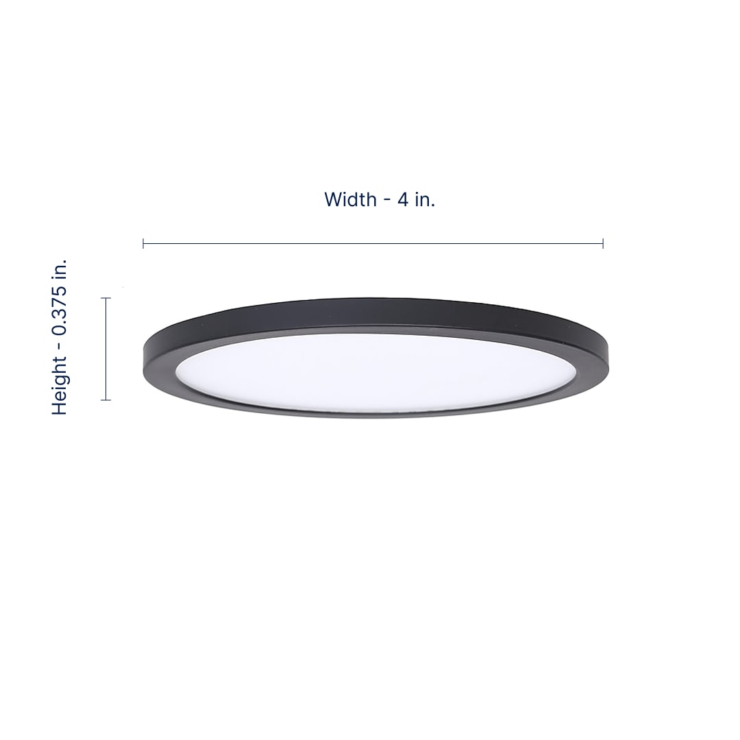 Amax Lighting LED-TB4-BLK flushmounts - View #2