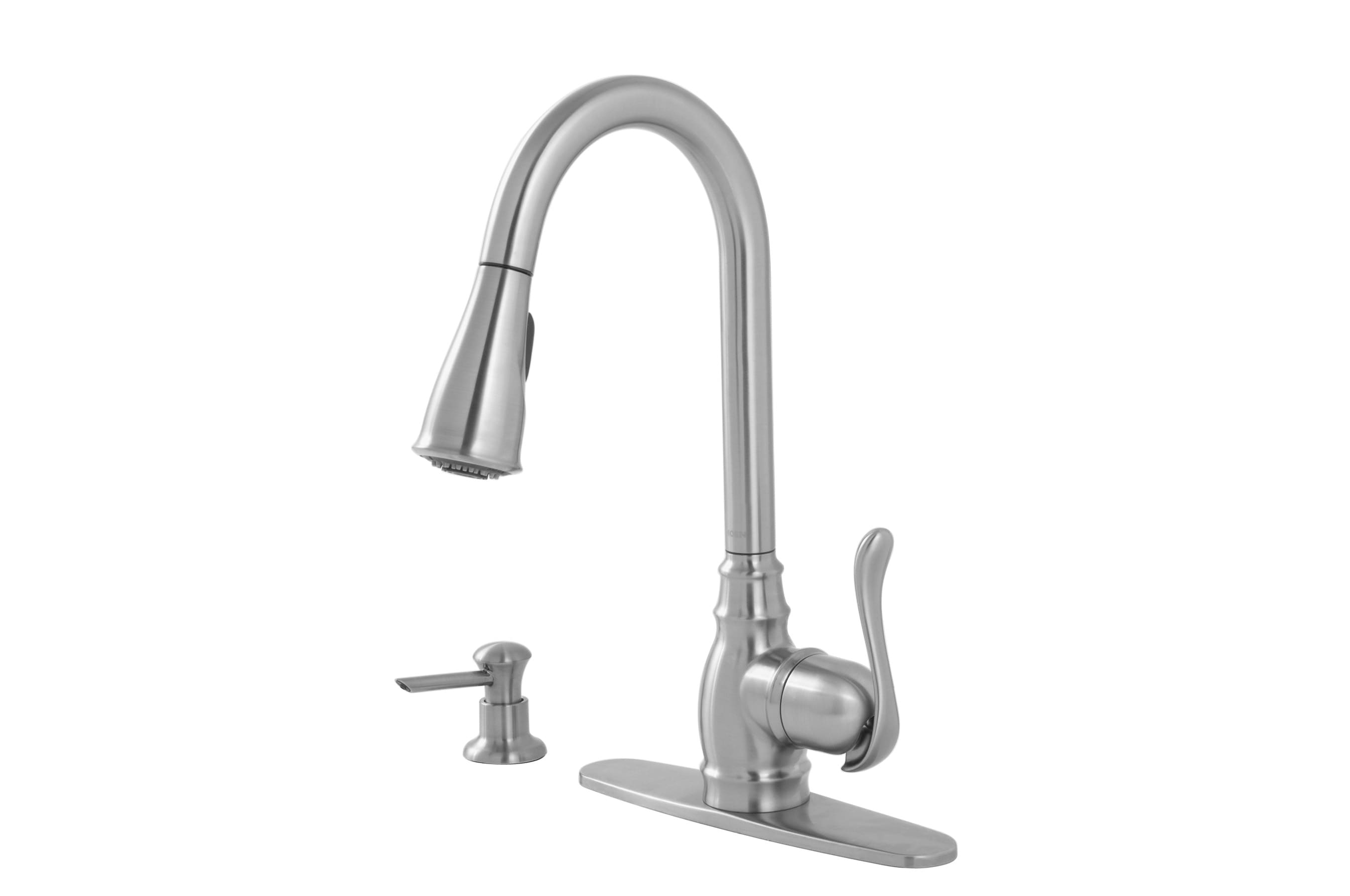 Moen Anabelle Spot Resist Stainless 1-Handle Deck-Mount Pull-Down ...