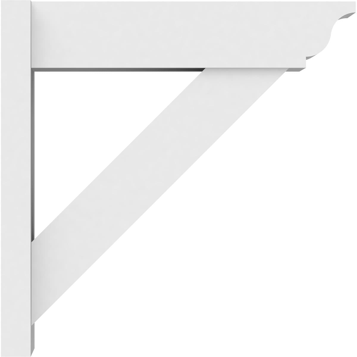 Ekena Millwork OUTP07X24X24TRA01 outlookers - View #3