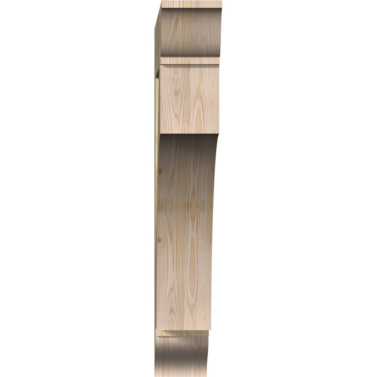 Ekena Millwork BKT06X36X40WTL01RDF Exterior-Brackets-Braces - View #2