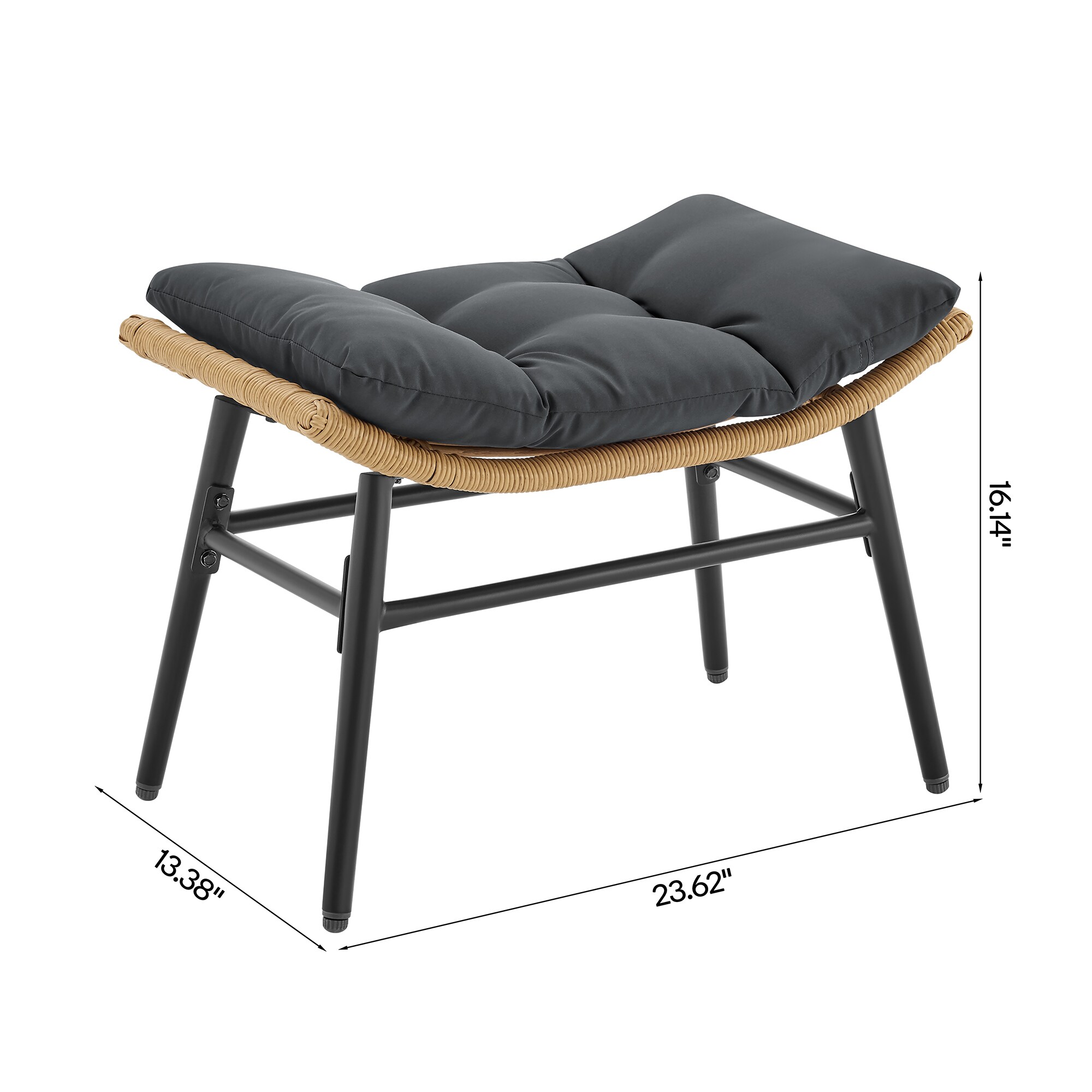 Manhattan Comfort 2-OD-CV024-GY Patio-Conversation-Sets - View #5
