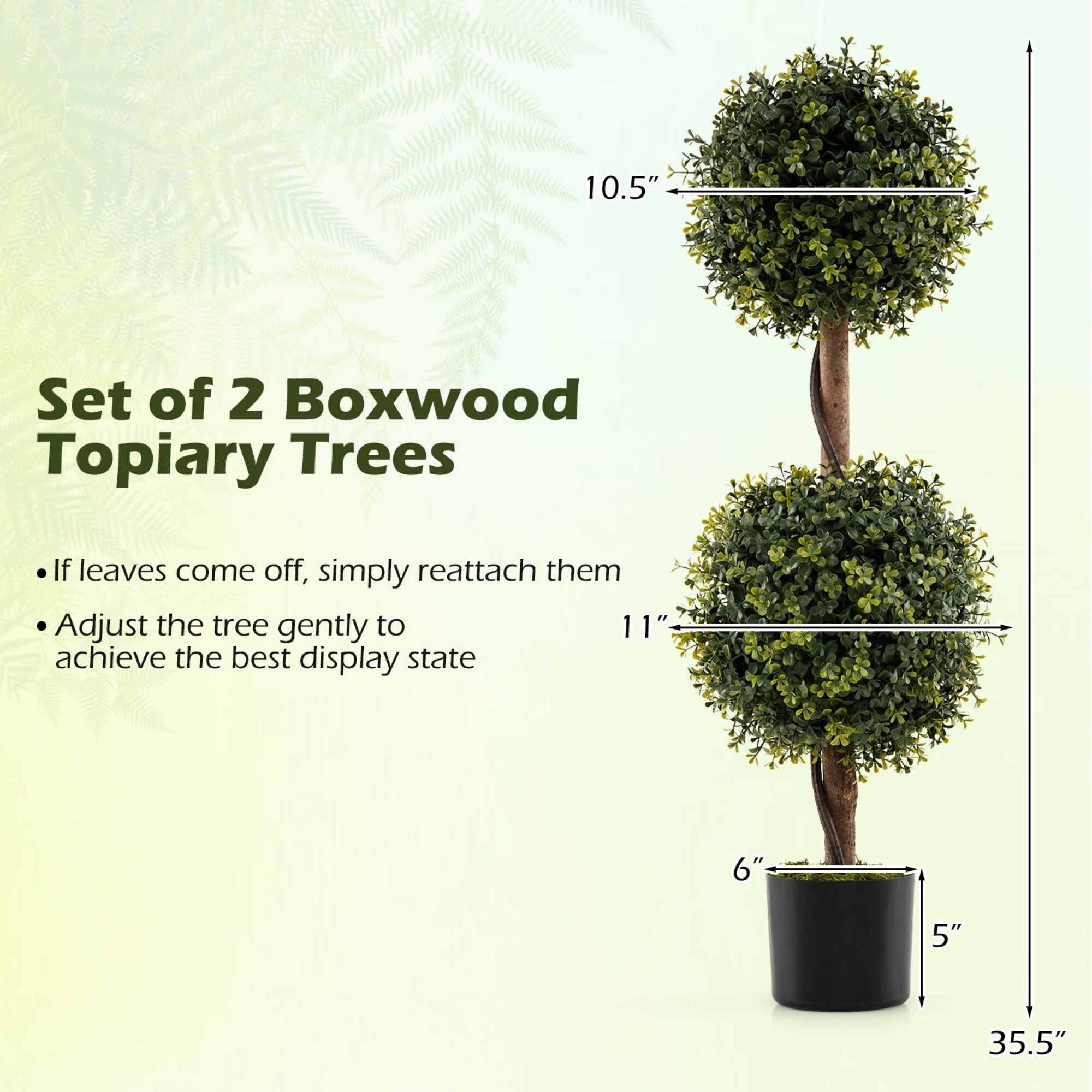 Poinic CWZH10325-2 Artificial-Plants-Trees - View #2