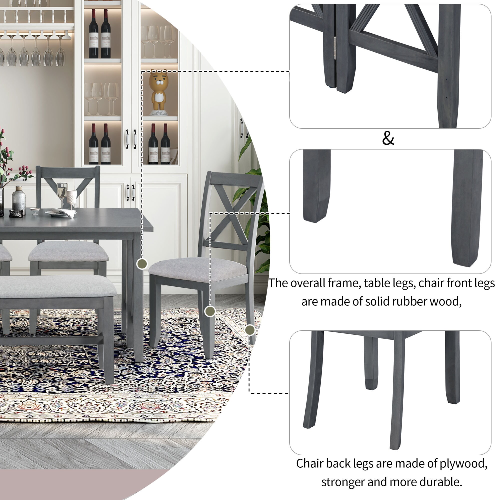 Bybafun YA0100248 Dining-Sets - View #19