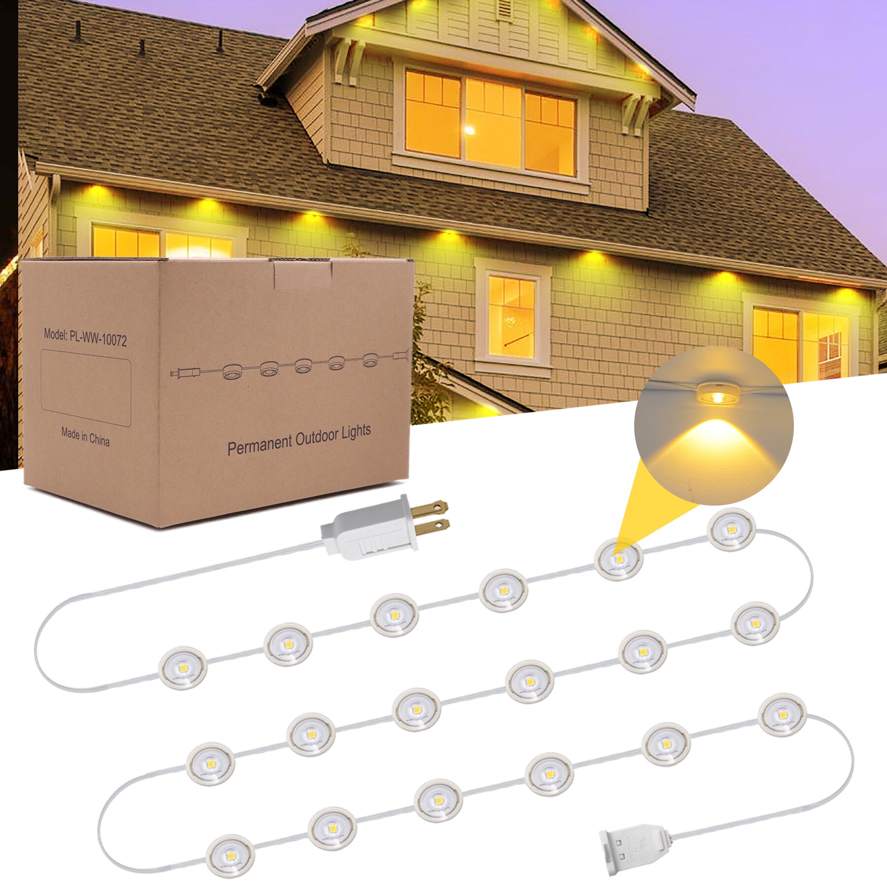 WYZM FL30-A Christmas-Rope-Lights - View #5