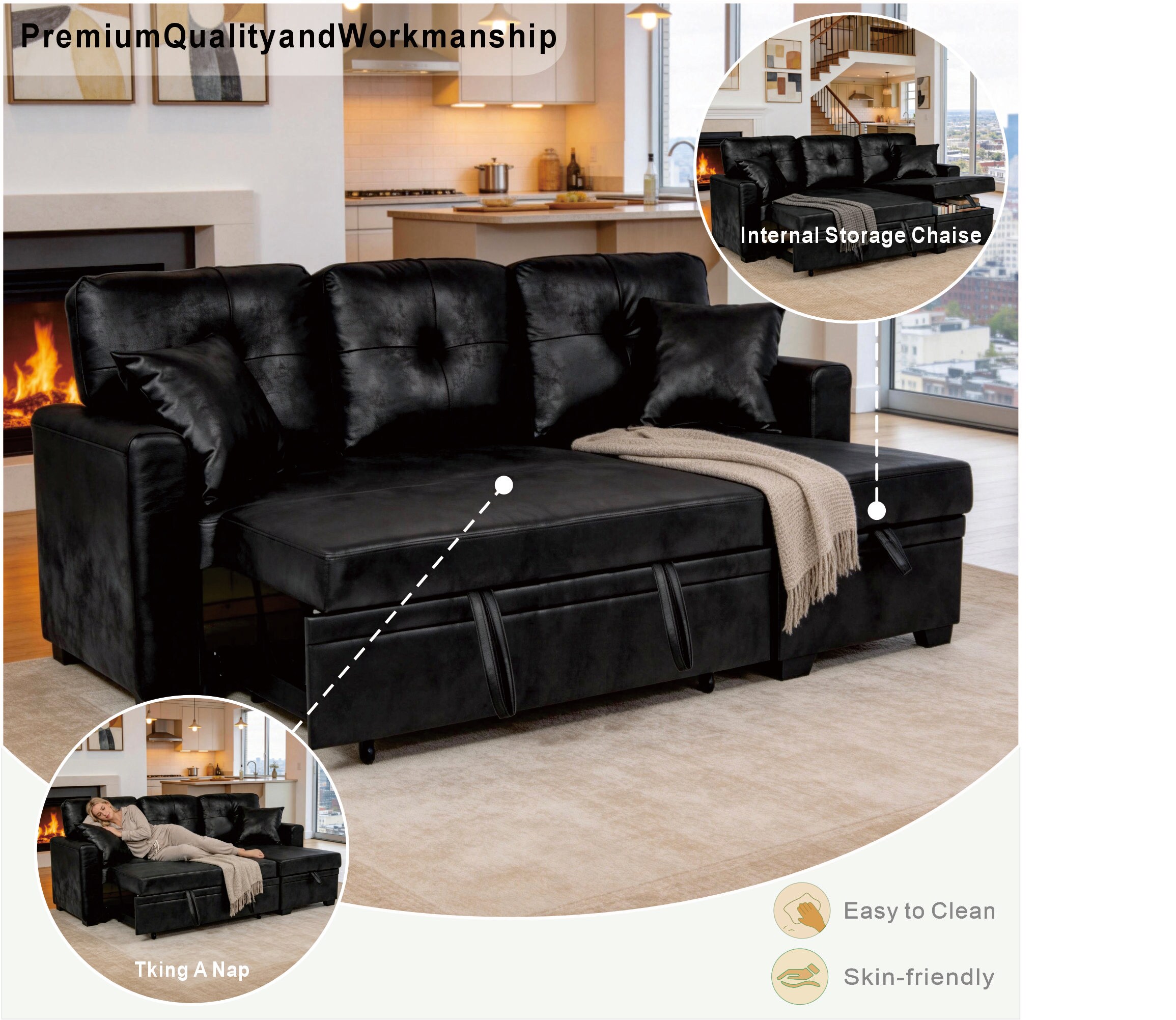 Vynxaria LS0515-W5568S00037 Sofas-Loveseats - View #3