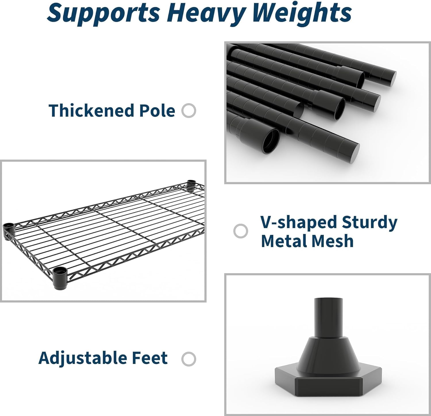 GarveeLife IOREFUE8UF8E Shelving-Hardware - View #6