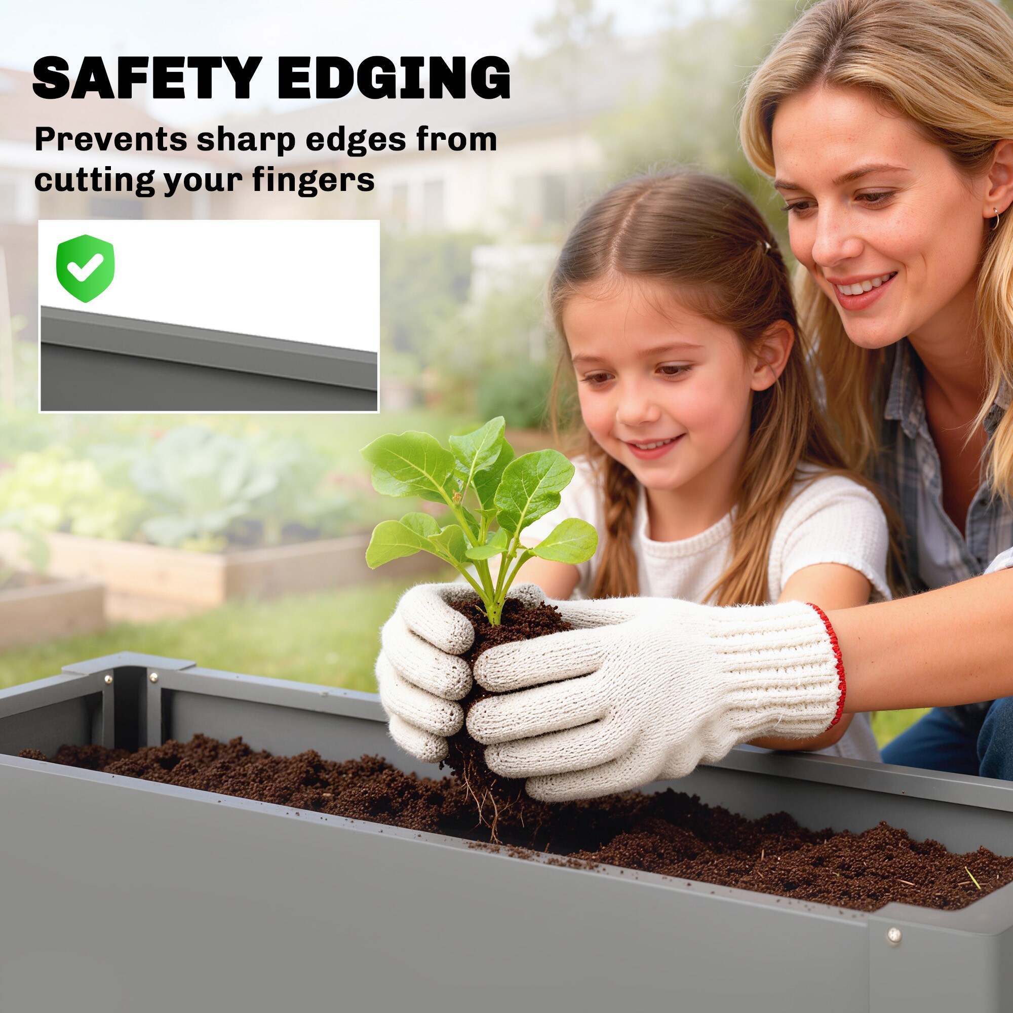 Outsunny 84H-632V01GY Raised-Garden-Beds - View #9