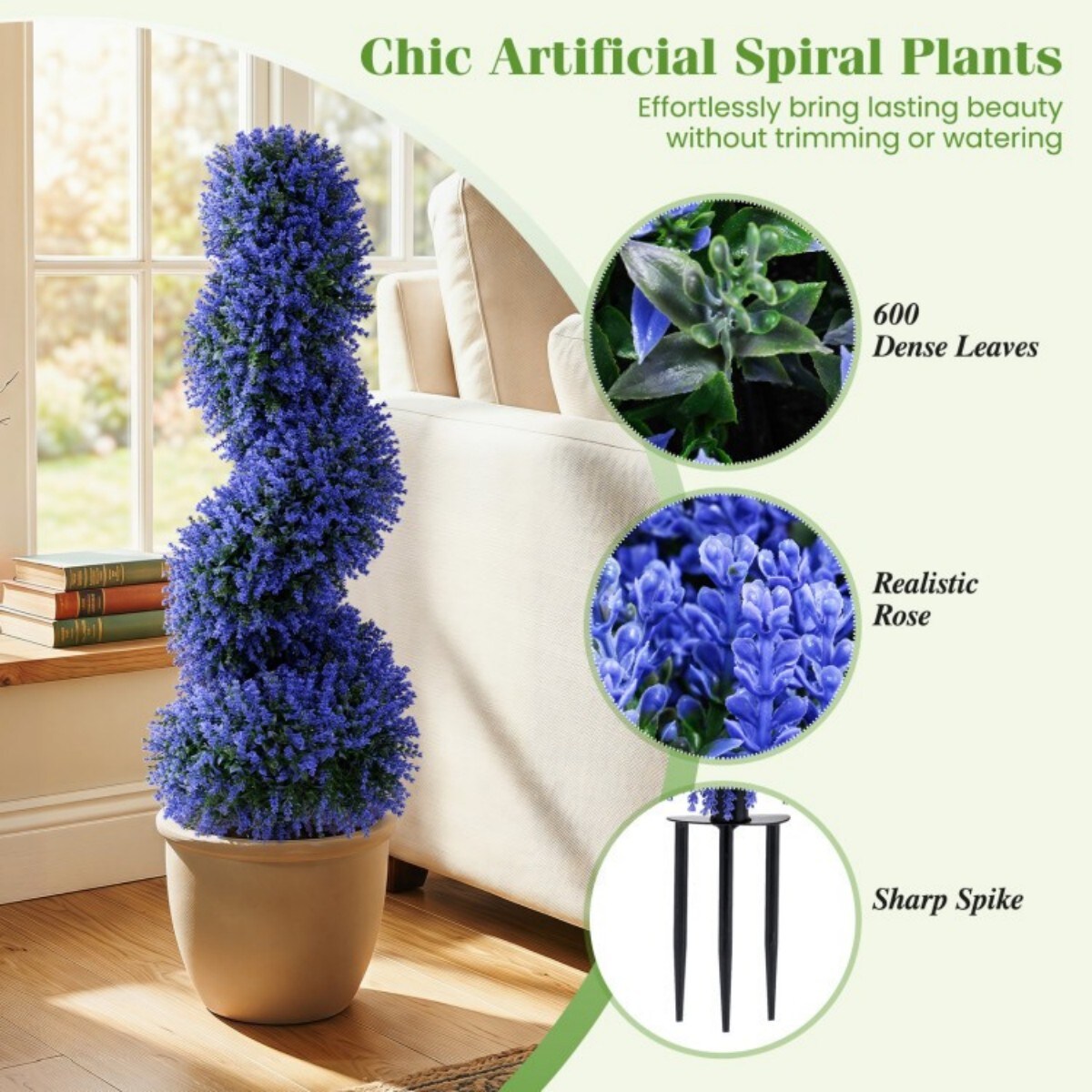 Poinic CWZH4295BK-2 Artificial-Plants-Trees - View #7