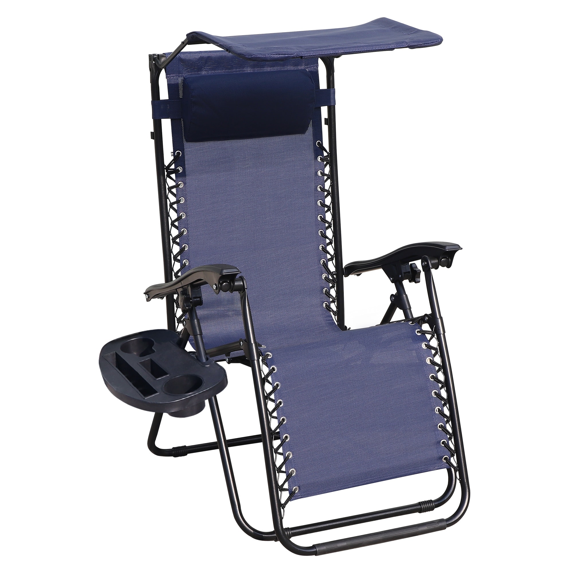 Maocao Hoom JLH5ANG8 3 -person Black Steel Outdoor Swing