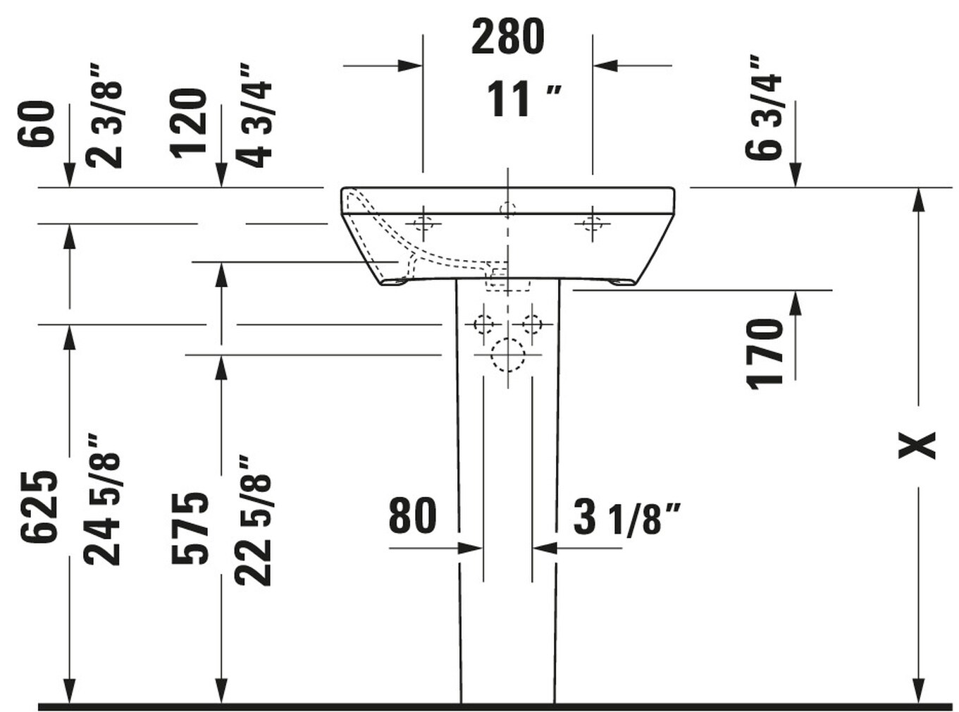 Duravit 2319550000 Bath-Sink - View #9