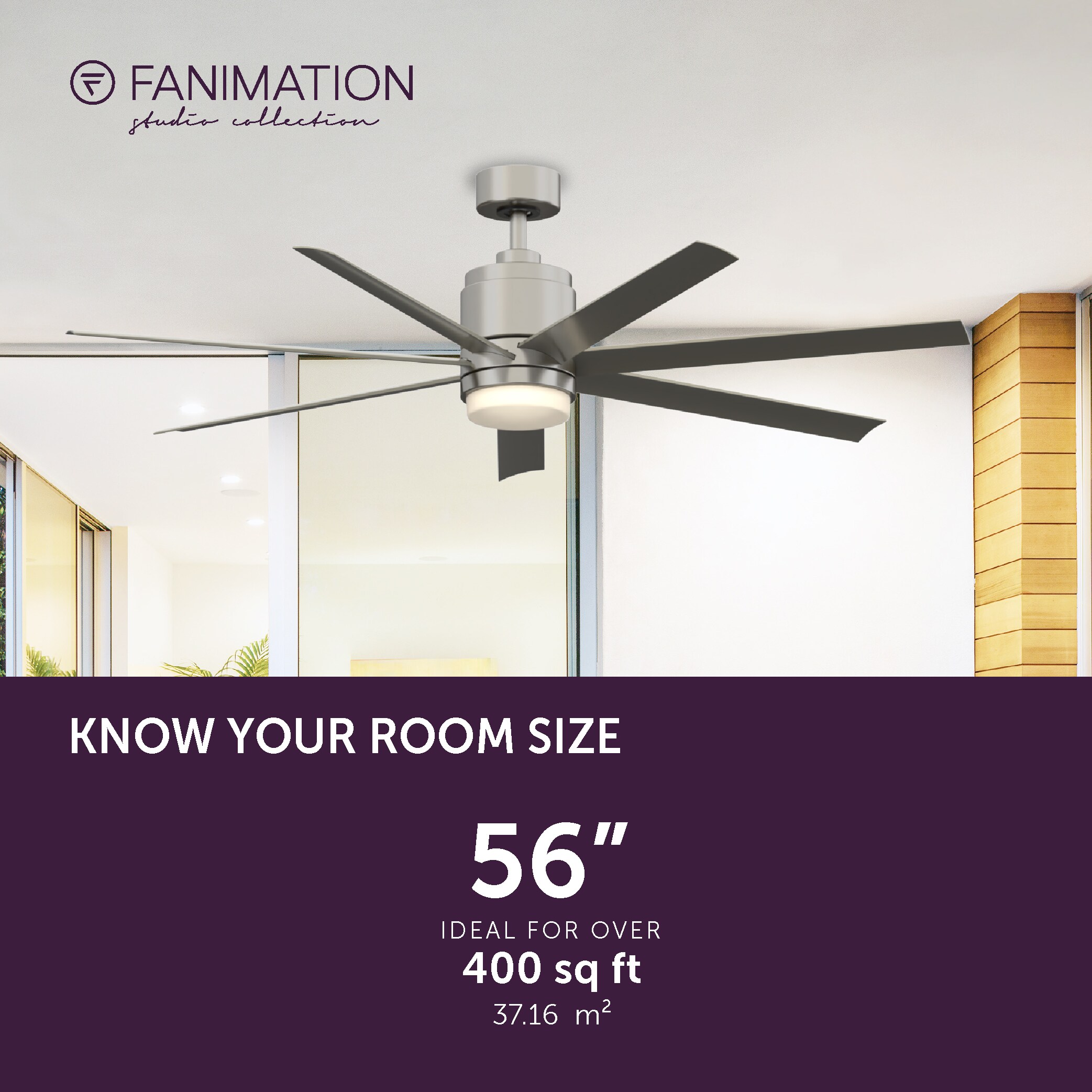 Fanimation Studio Collection LP8377LBN Ceiling-Fans - View #14