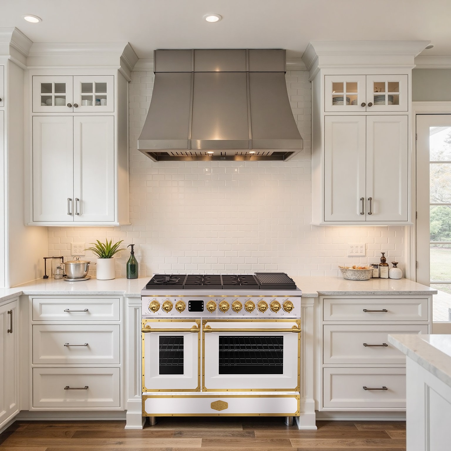 Akicon AK-G48N05A-BSGBGGA1 Double-Oven-Gas-Ranges - View #3