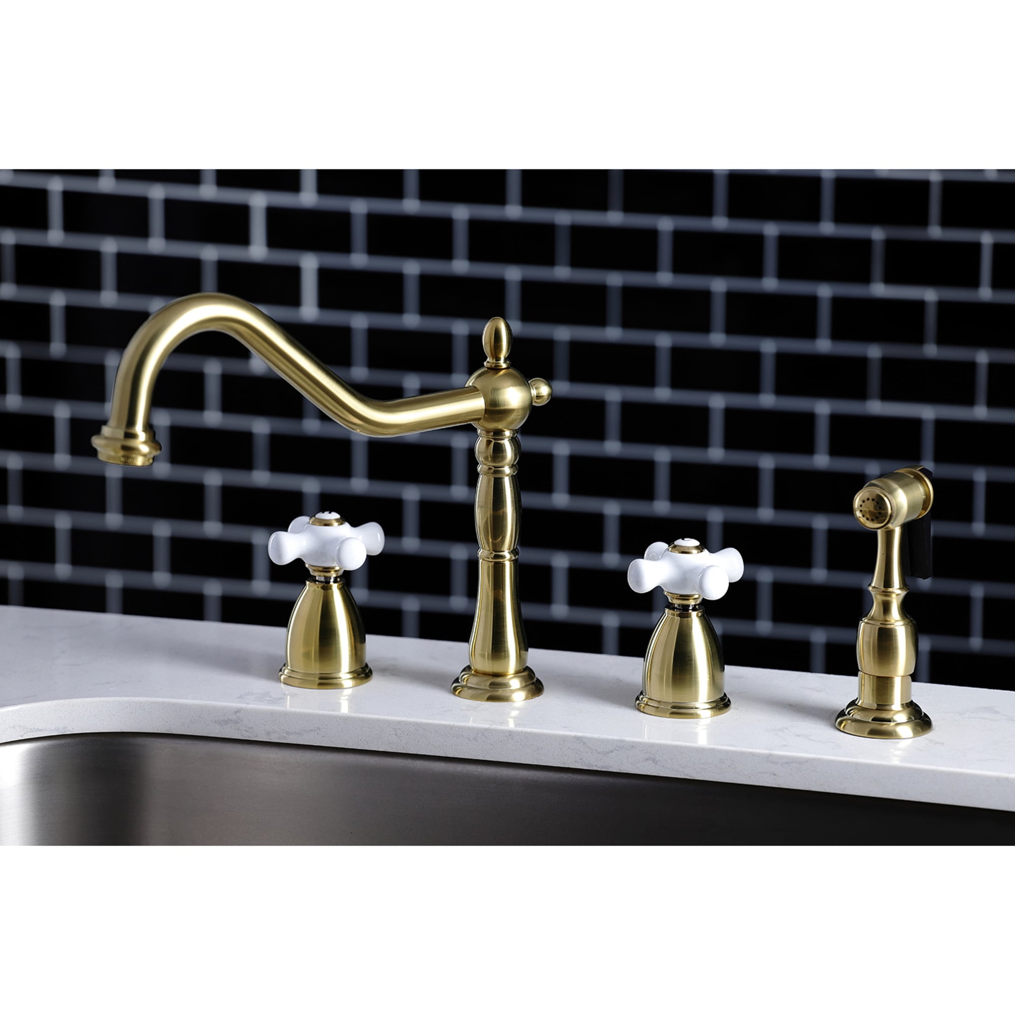 Kingston Brass WLKB1797PXBS Kitchen-Faucets - View #4
