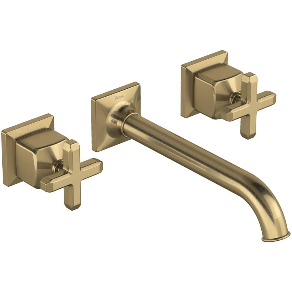 Rohl  TAP08W3XM Apothecary 1.2 GPM Wall Mounted Widespread Bathroom Faucet