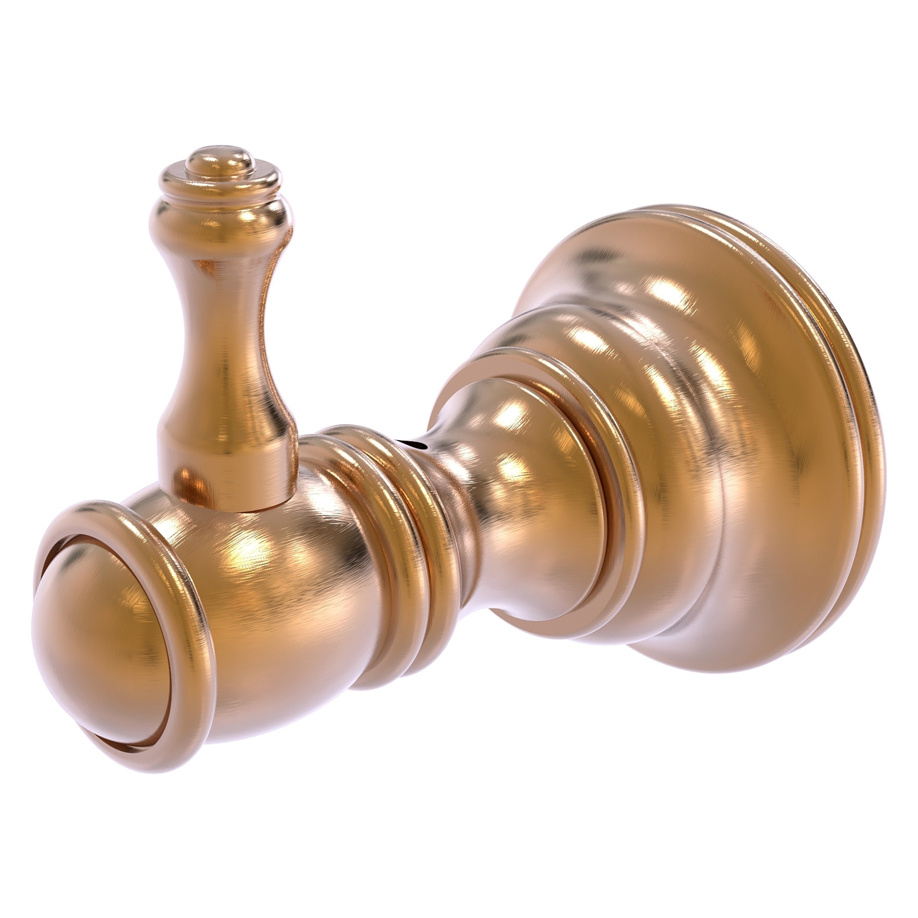 Allied Brass CL-20-BBR Carolina Brushed Bronze Single -Hook Wall mount Towel Hook