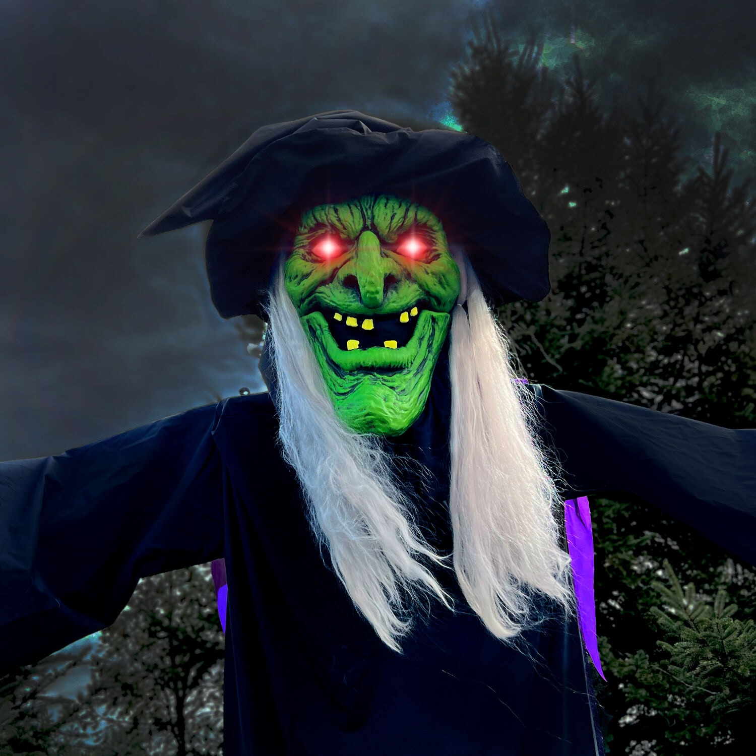 Haunted Hill Farm HHWITCH-48FLSA Halloween-Animatronics - View #9