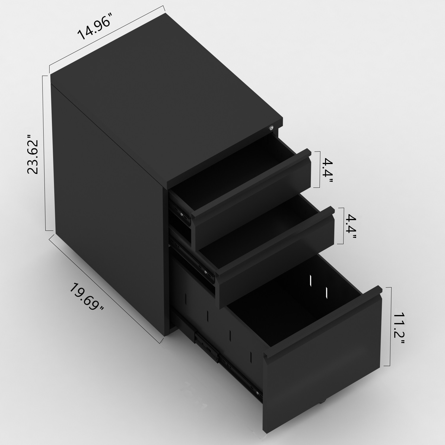 Mondawe OR-W712AB-LF Filing-Cabinets - View #19