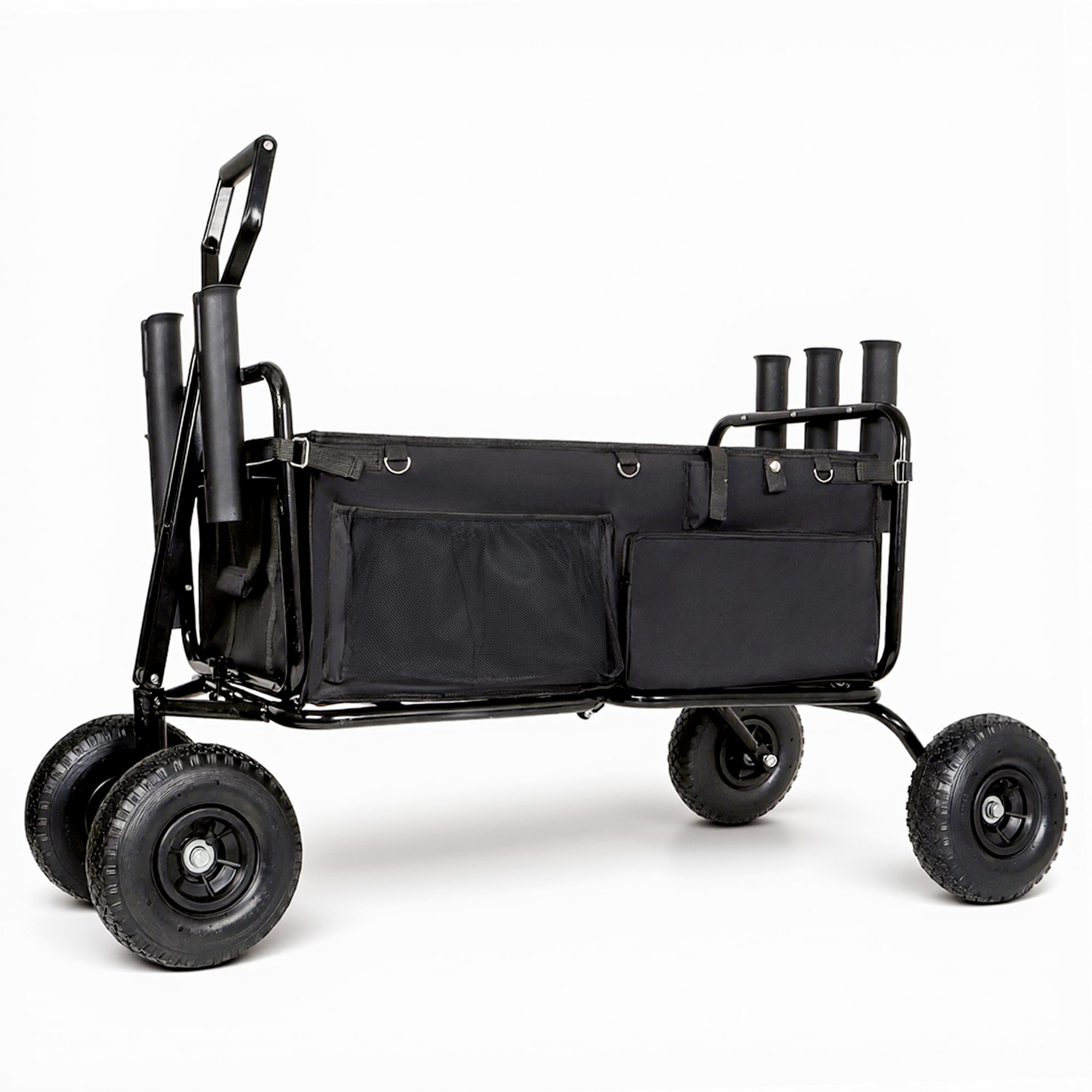 6-cu ft Poly Folding Yard Cart