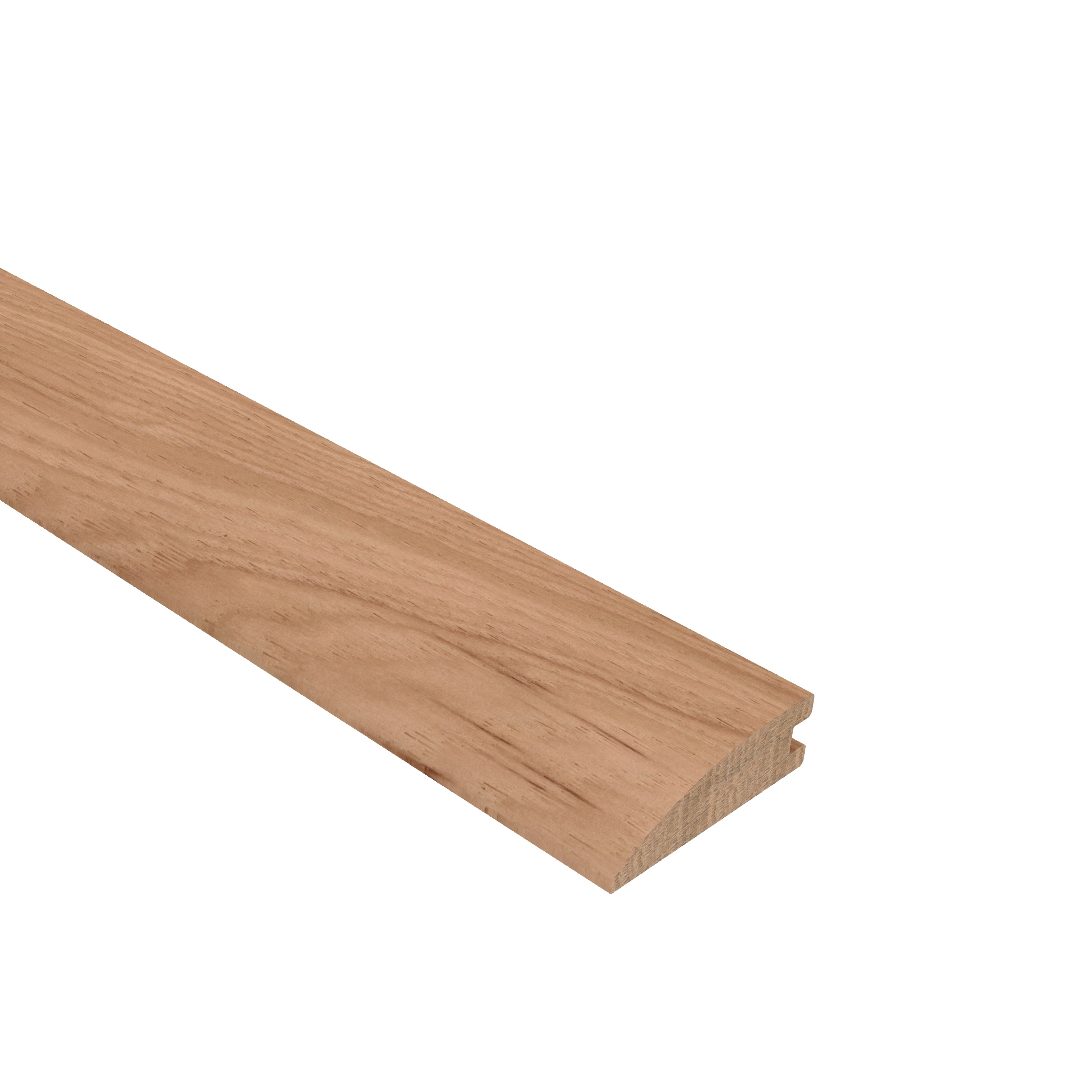 CALI 7601100412 Varietals Natural Hickory 1/2-in T x 2-in W x 74.8-in L Prefinished Hickory Wood Reducer Floor Moulding Trim