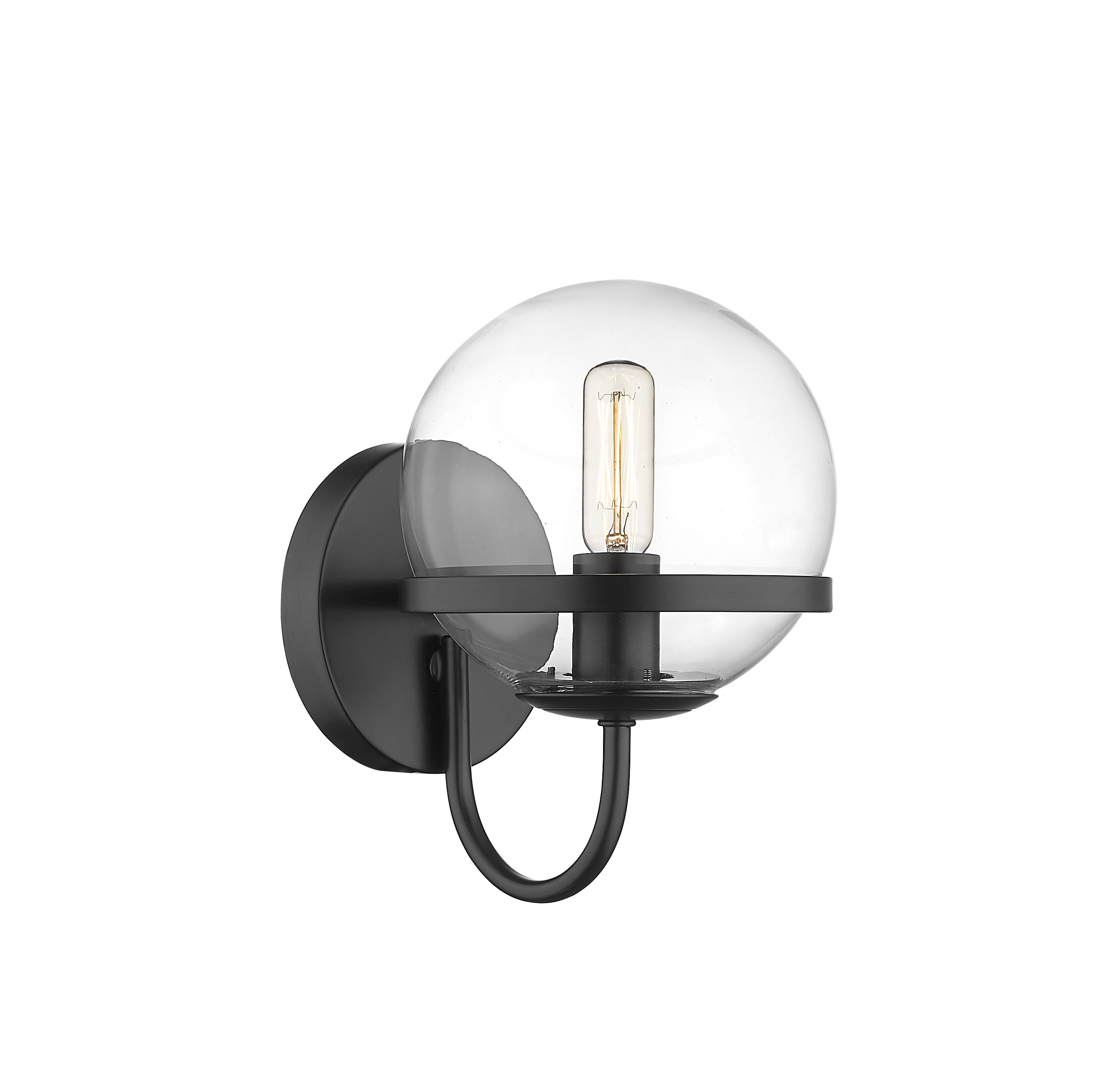 Innovations Lighting 350-1W-BK-CL b089995 - View #3