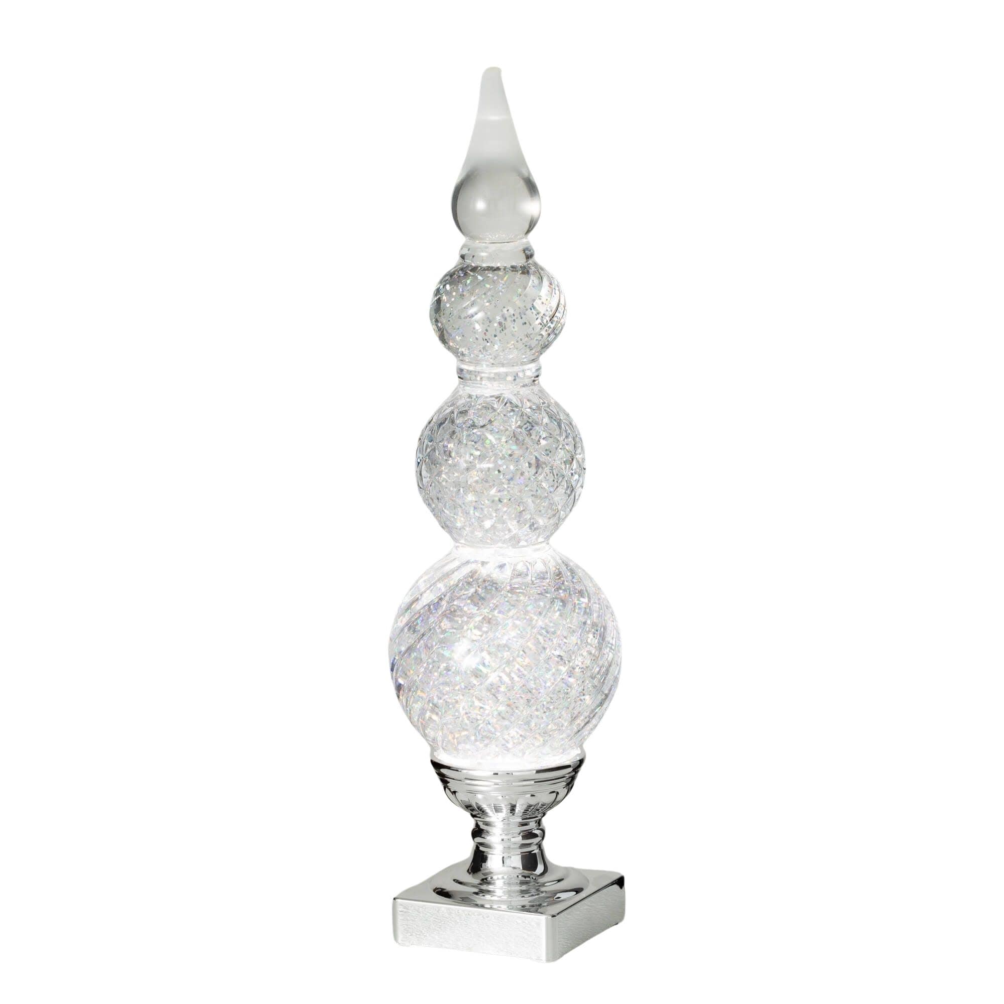 Sullivans PN4027 15.5-in Lighted Decoration Tree Battery-operated Christmas Decor