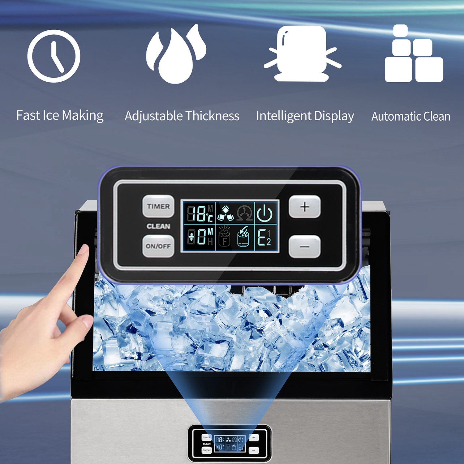 SINOFURN SYA050009GY Ice-Makers - View #8