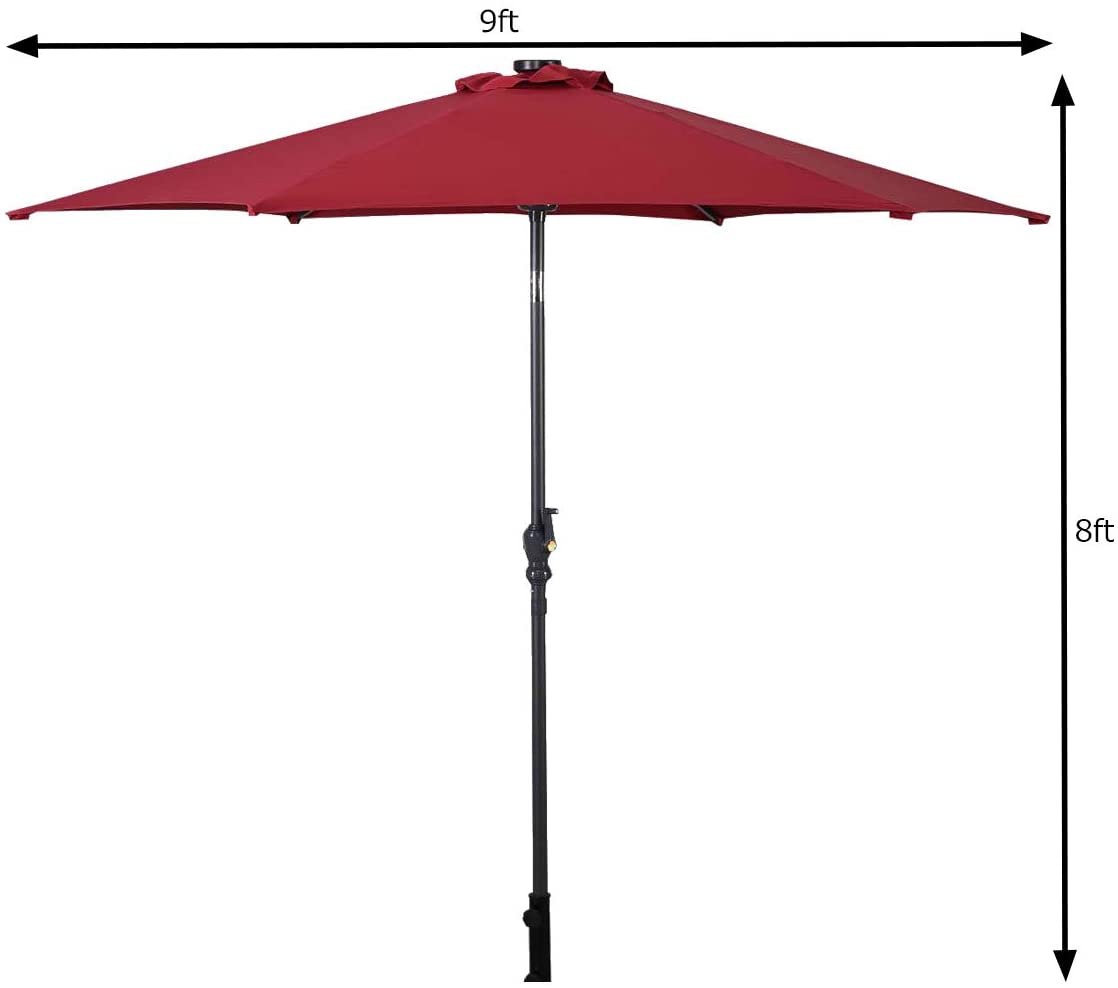 Costway OP2804BUG Umbrellas-2 - View #5
