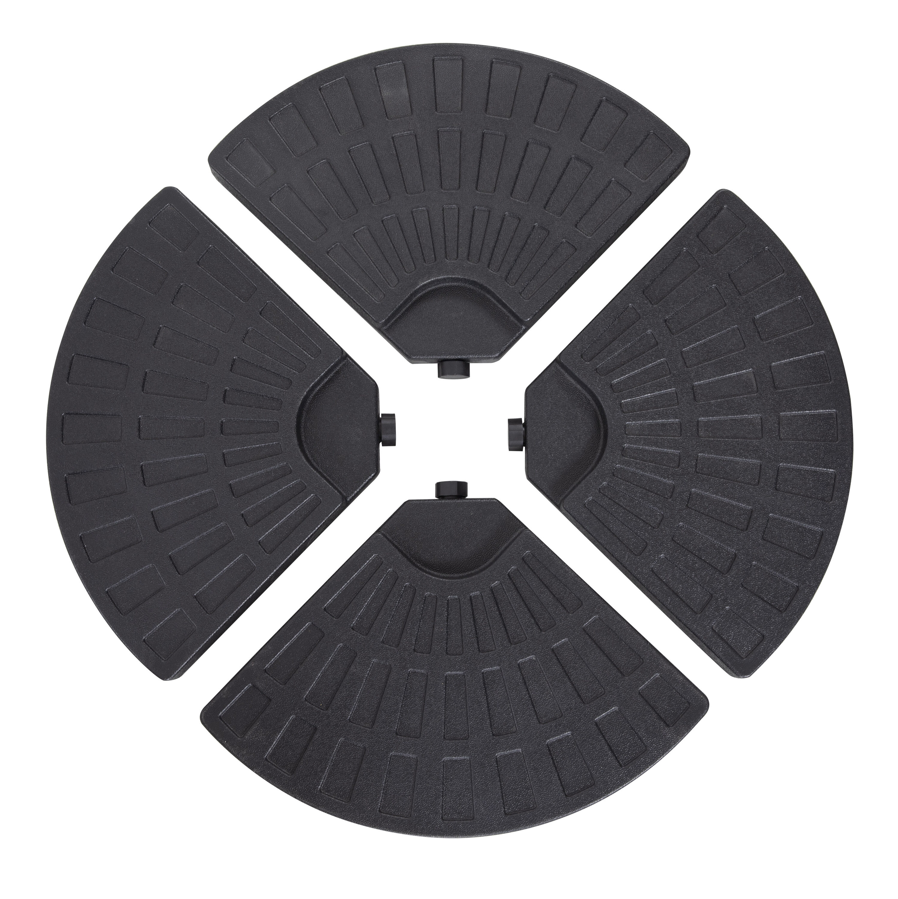 Nuu Garden OO01 Patio Umbrella Base Black Patio Umbrella Base