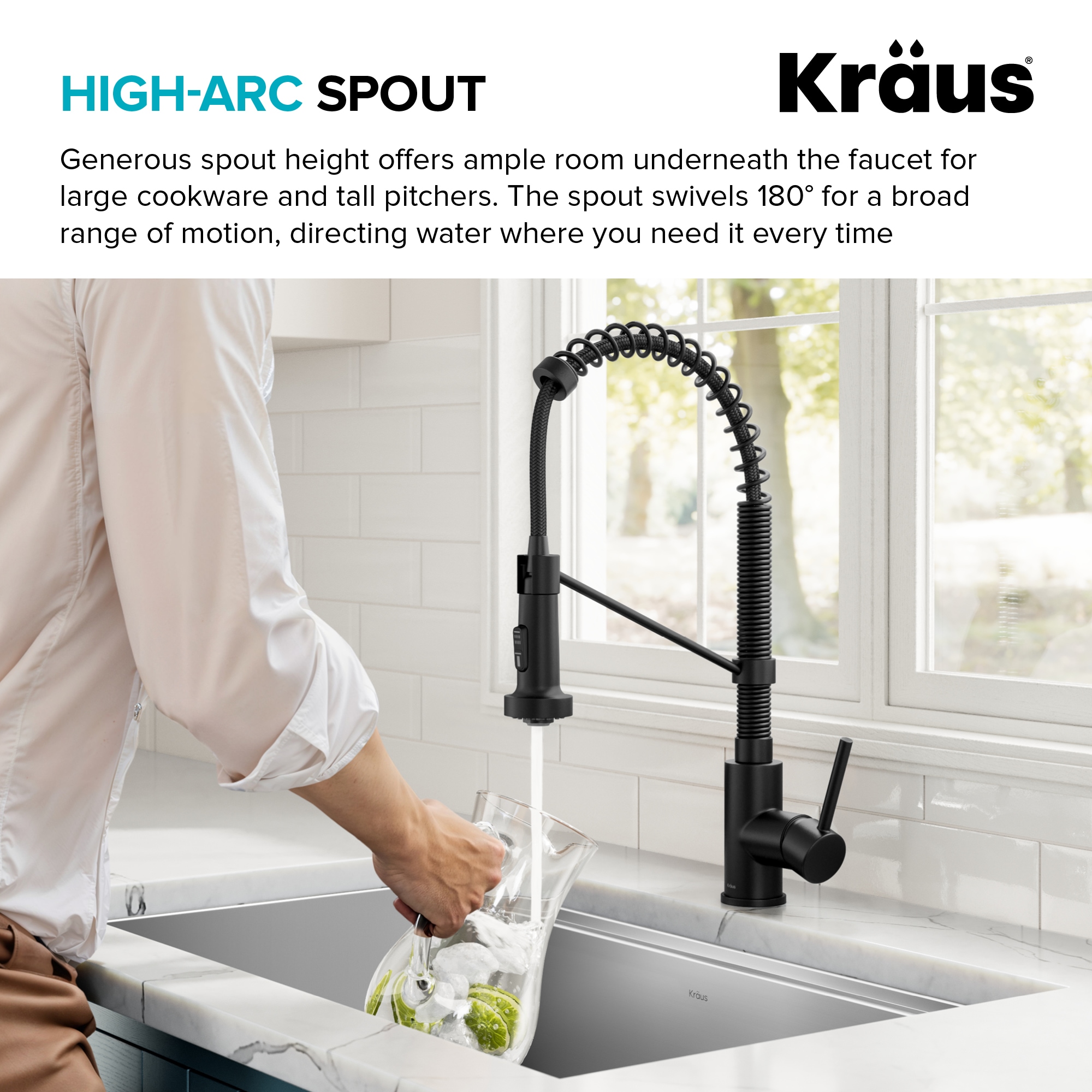 Kraus KPF-1610MB Kitchen-Faucets - View #8
